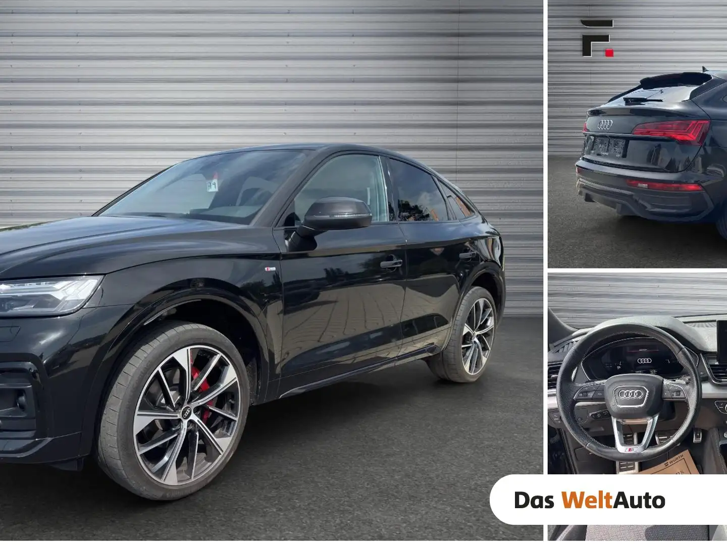 Audi Q5 40 TDI quattro S line Schwarz - 1