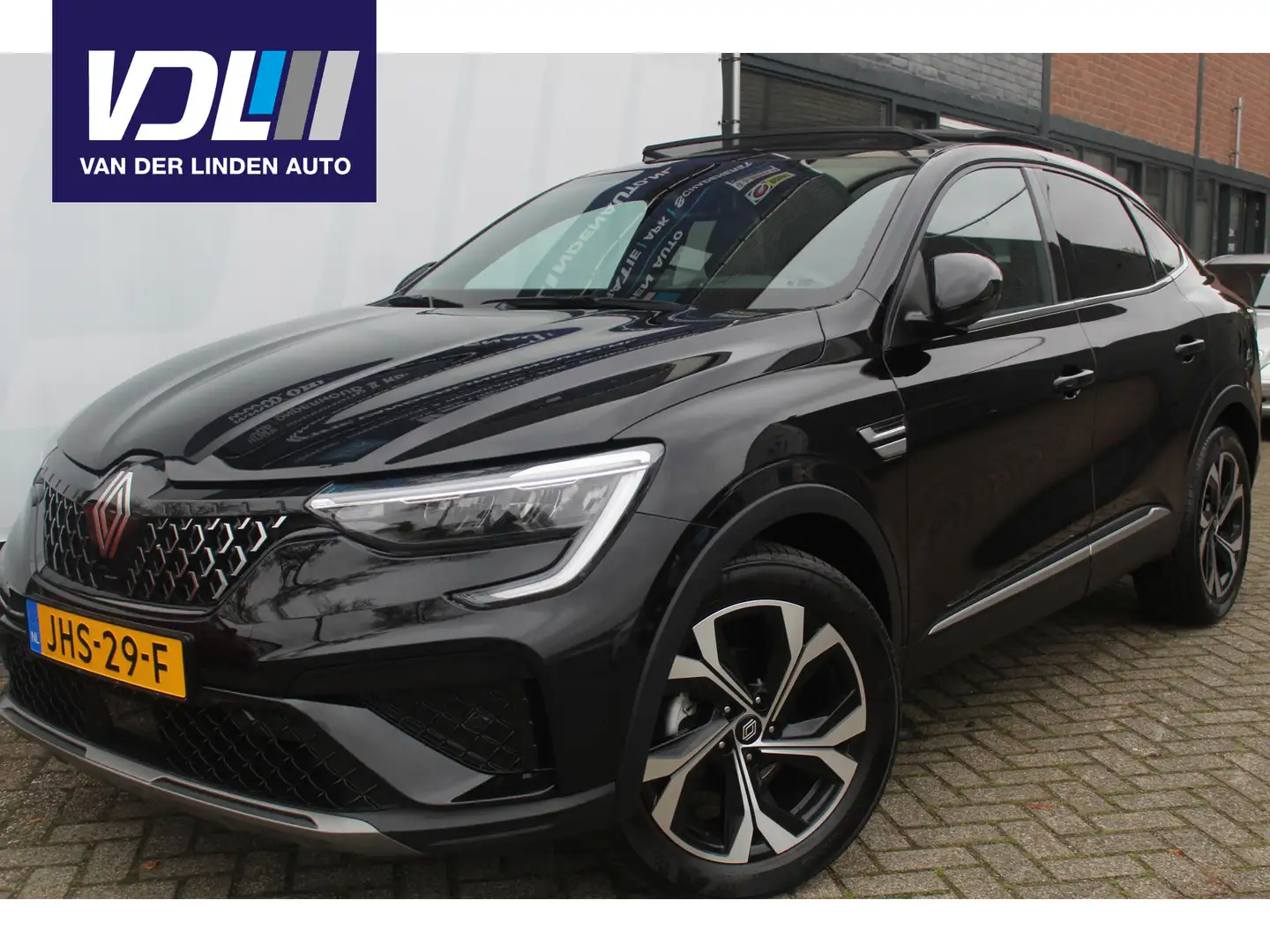 Renault Arkana 1.3 TCe 140 RS line Mild hybrid Panorama dak l Sfe Zwart - 1