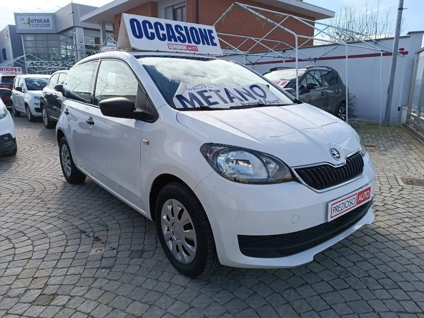 Skoda Citigo 1.0 68 CV 5 porte Active G-Tec Bianco - 1