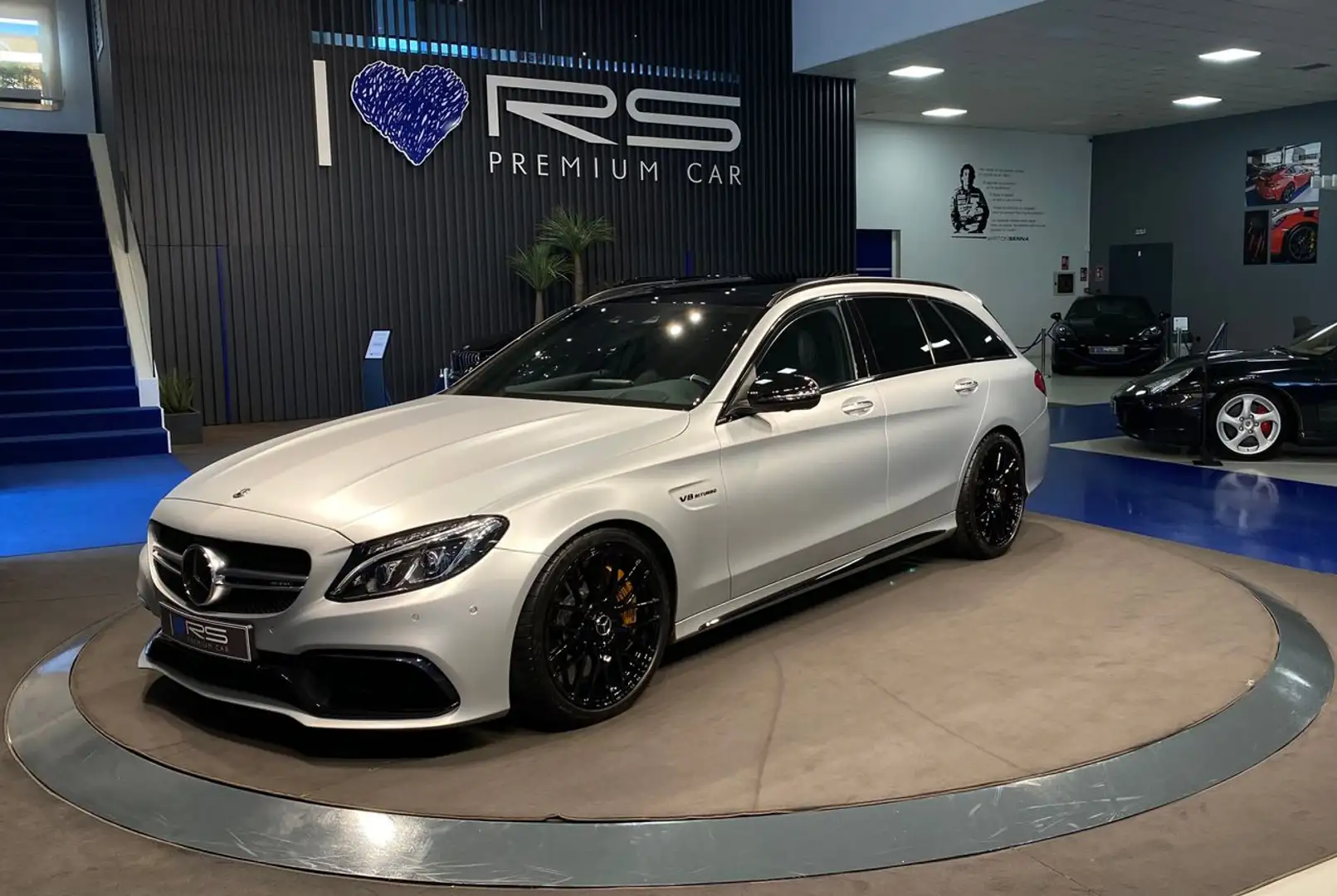 Mercedes-Benz C 63 AMG Estate S 7G Plus Gri - 2