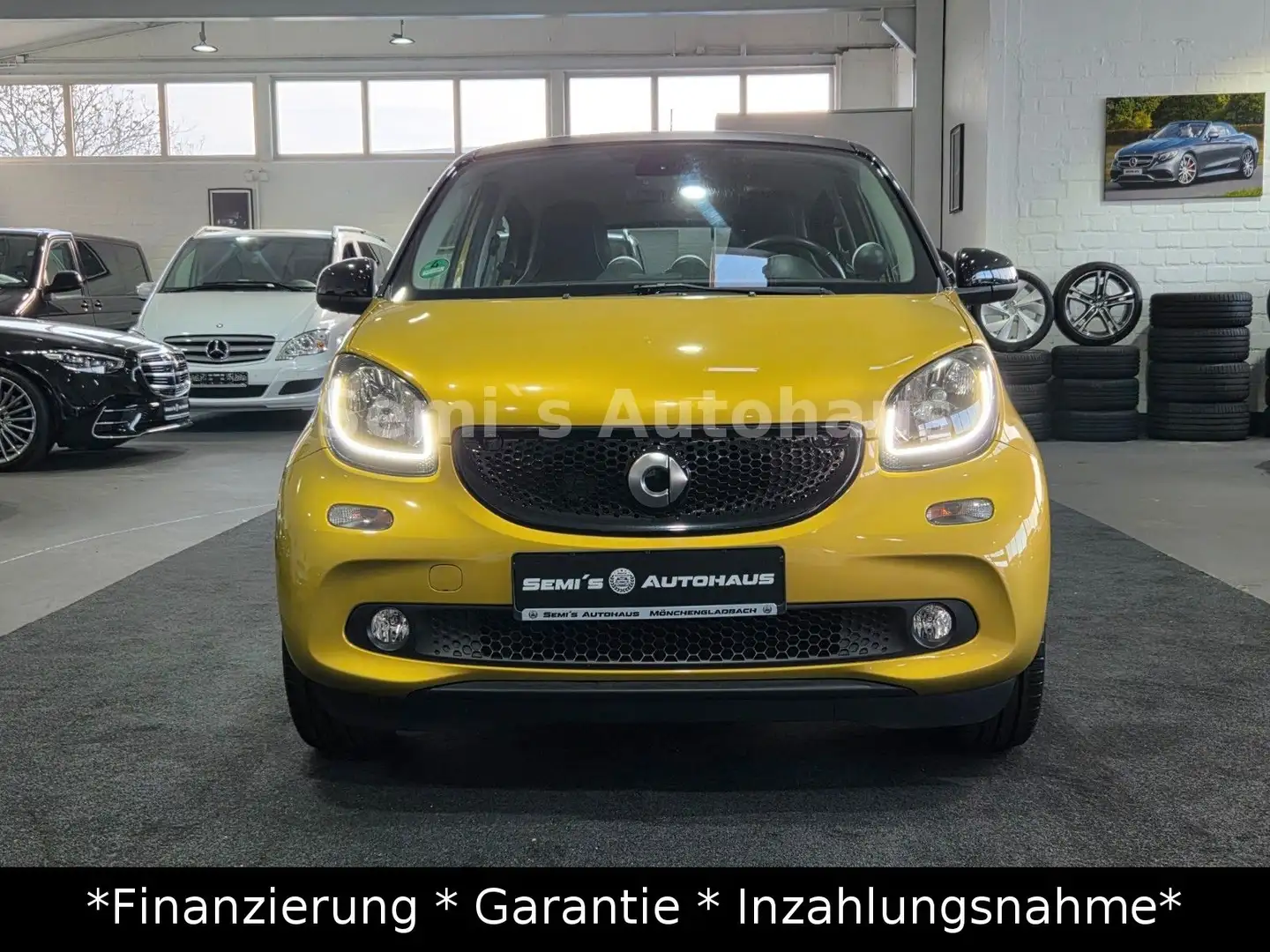 smart forFour 52 kW|1.Hand|Faltdach|Klimaa.| Schwarz - 2