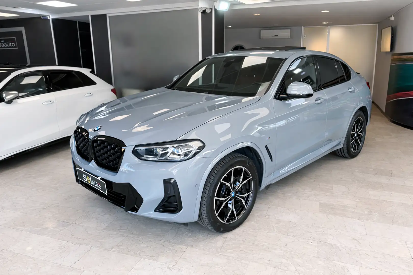 BMW X4 Xdrive20d mhev 48V Msport auto Grau - 2