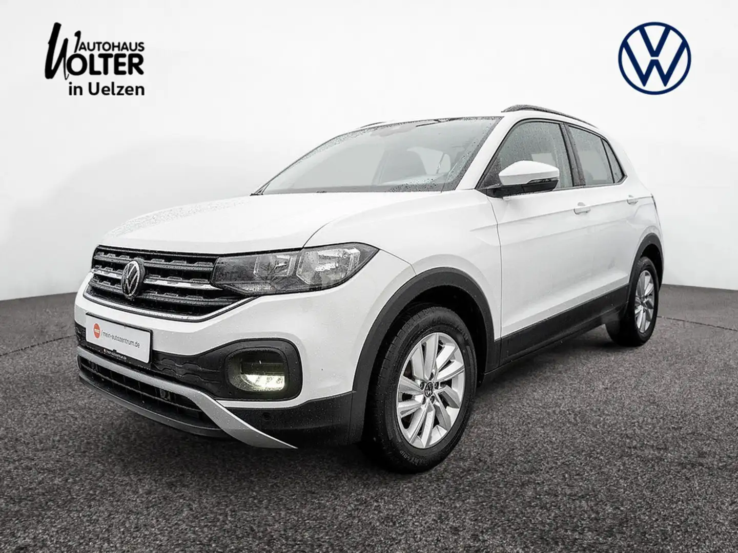 Volkswagen T-Cross 1.0 TSI AHK Klima PDC Alu Bluetooth Weiß - 1