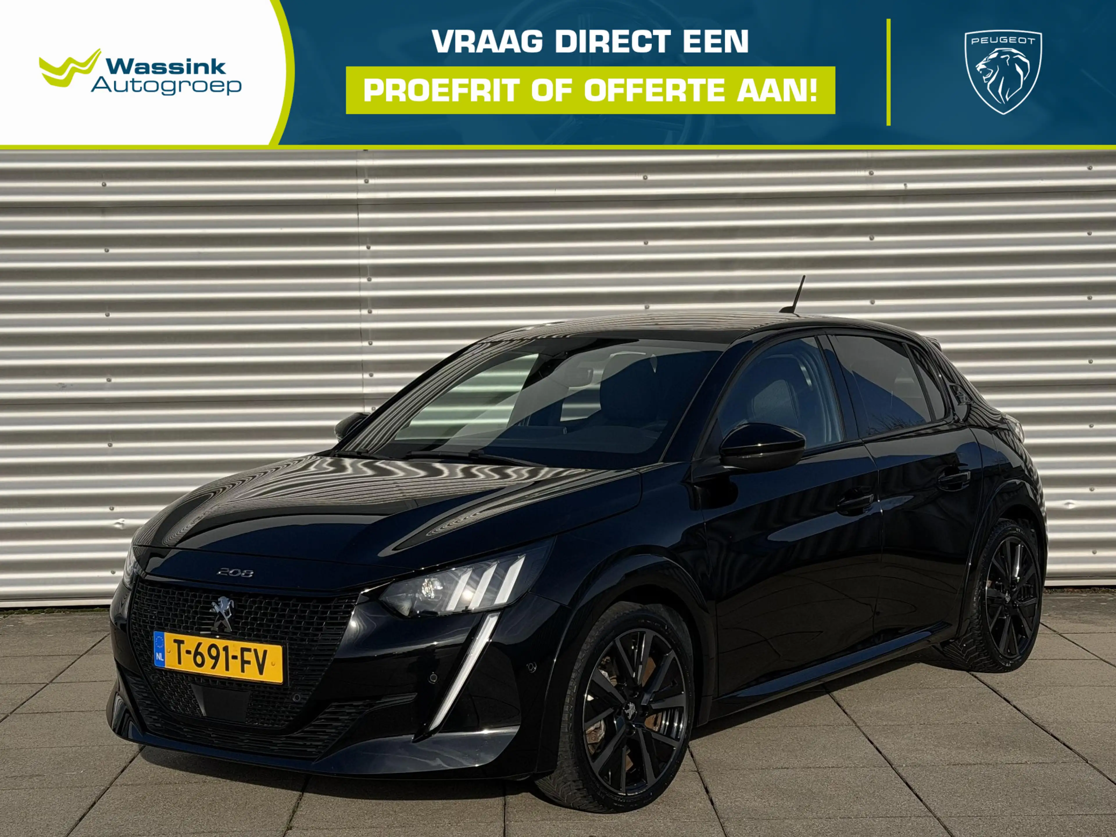 Peugeot e-208 EV GT 350 50 kWh Navigatie | Camera | Panorama Dak