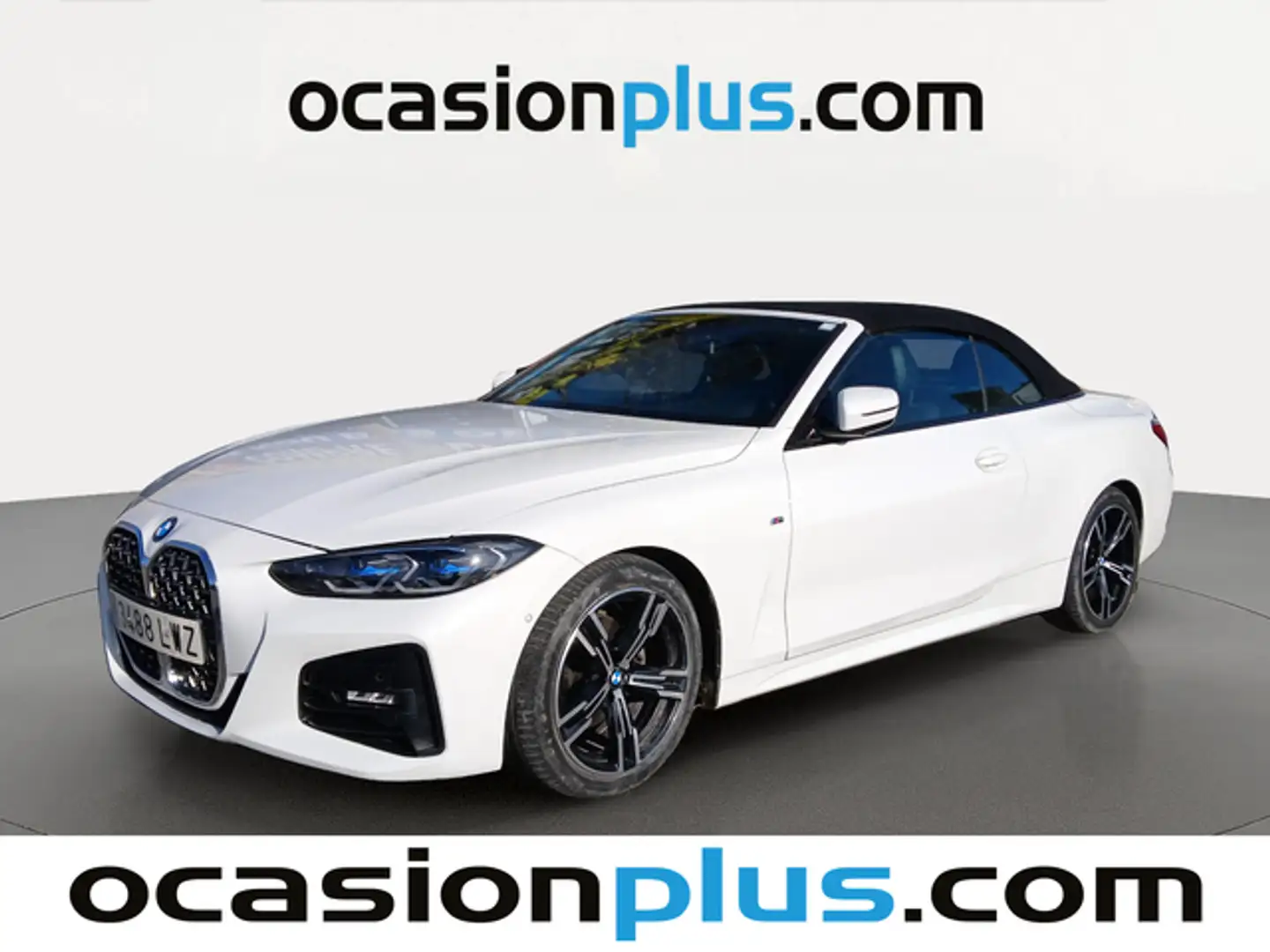 BMW 420 420dA Cabrio Blanc - 2
