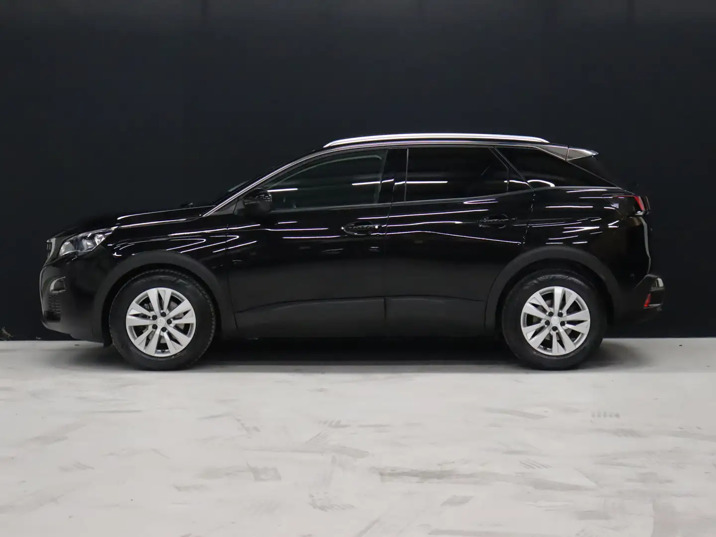 Peugeot 3008 1.2 PureTech AGC Allure [APPLE CARPLAY, ANDROID AU Zwart - 2
