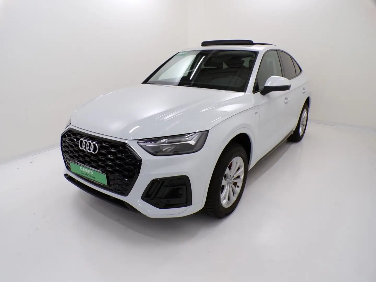 Audi Q5 Sportback - Q5 Sportback 40 2.0 tdi mhev 12V S lin Blanc - 1