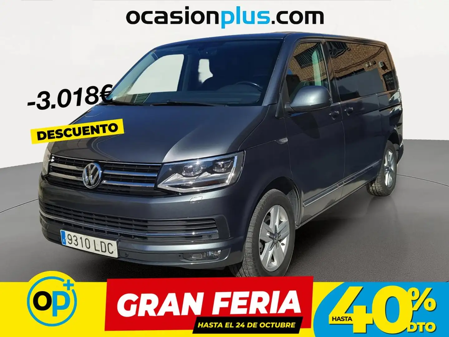 Volkswagen Multivan 2.0TDI BMT Larga Premium DSG 110kW Gris - 1
