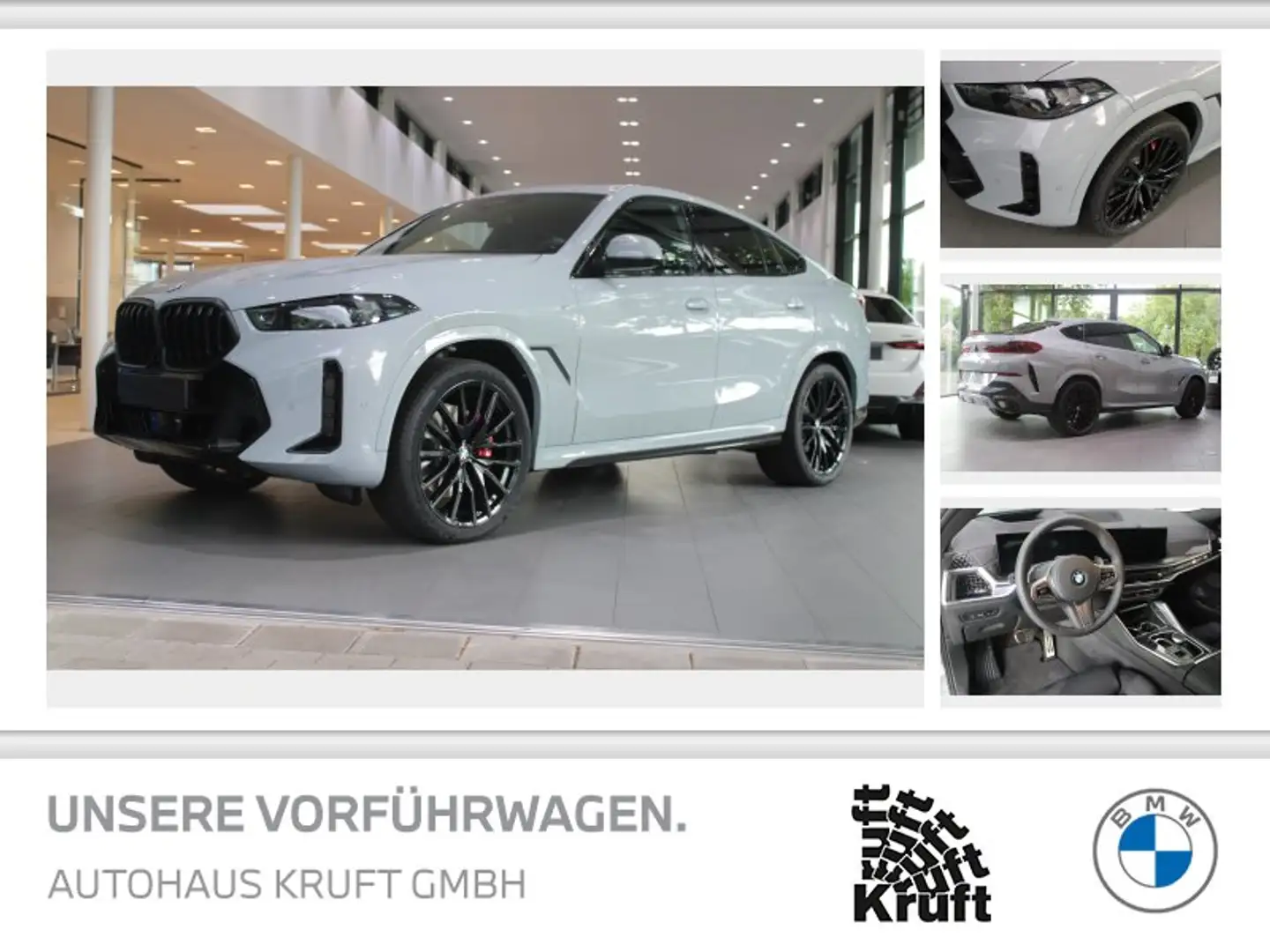 BMW X6 xDrive40d Sportpaket Gestiksteuerung HK HiFi Plateado - 1