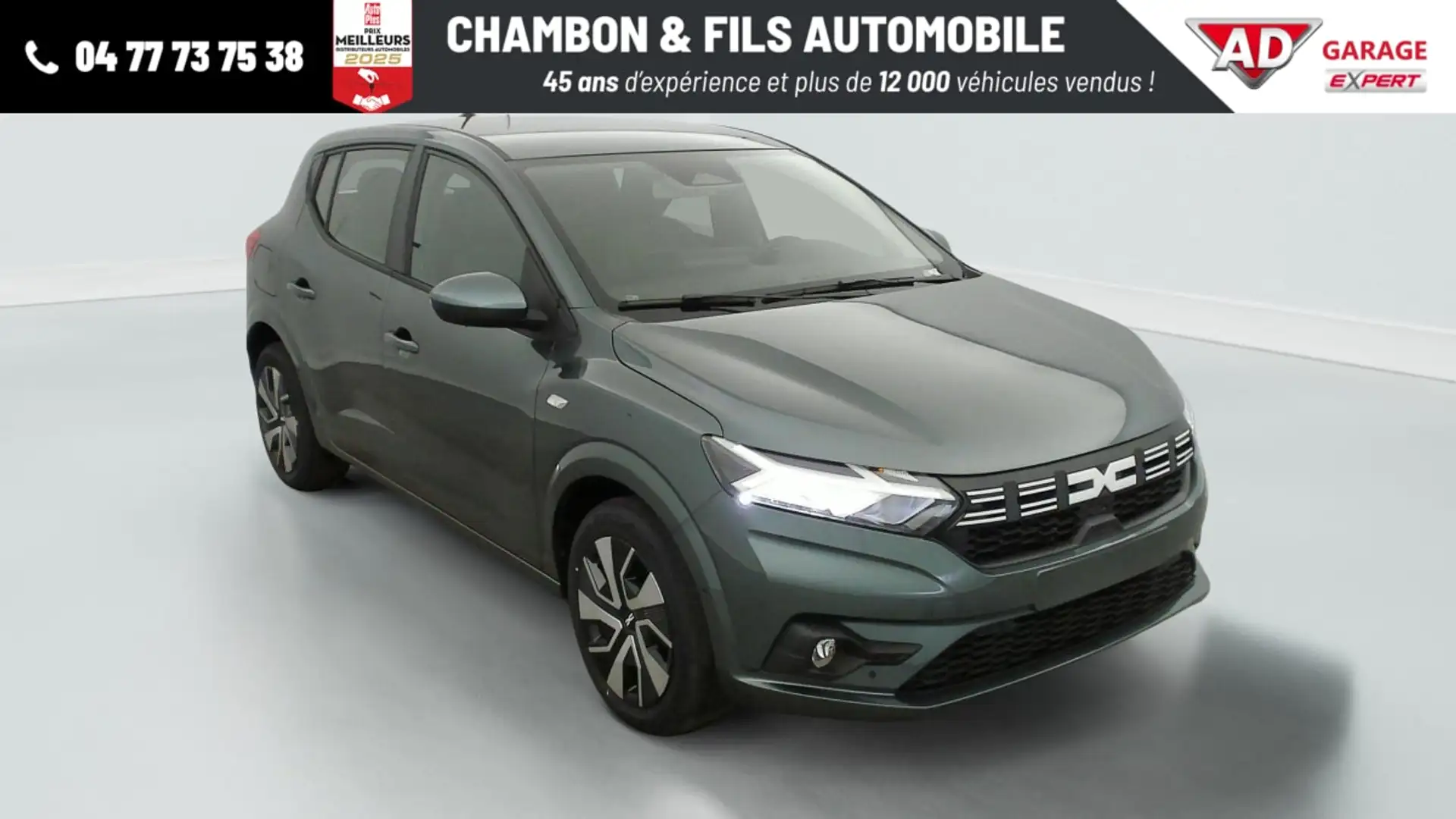 Dacia Sandero ECO-G 100 GSR2 Expression Gris - 1