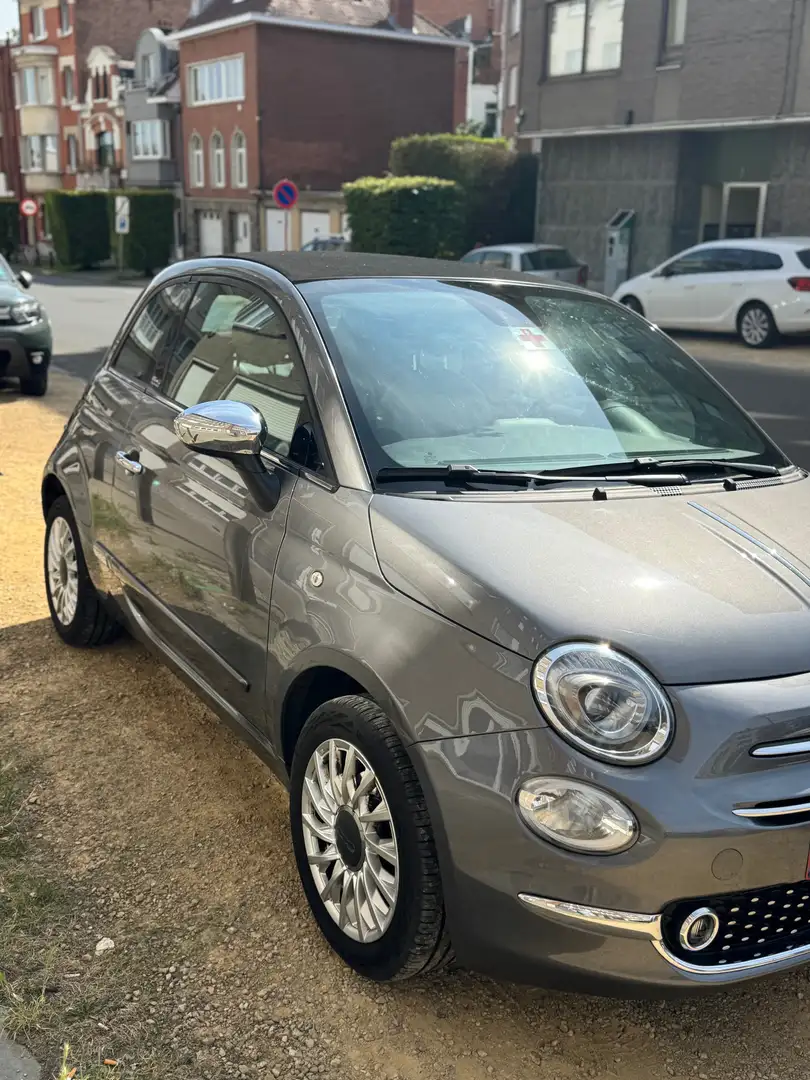 Fiat 500C 500C 1.0i MHEV Star Grijs - 1