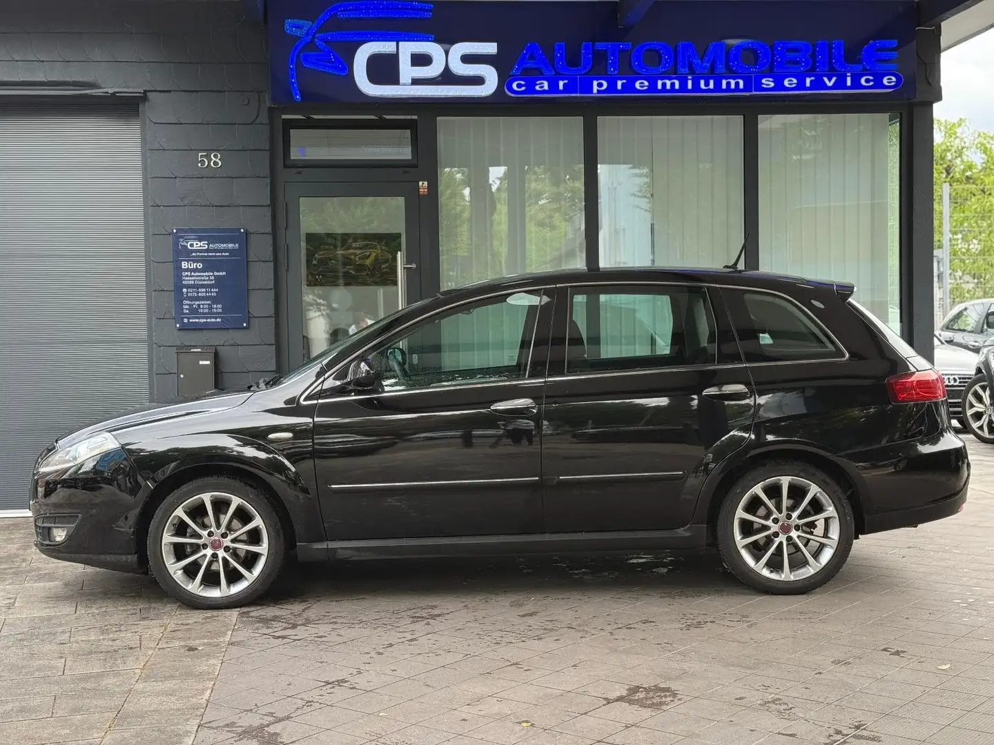 Fiat Croma 1.9 16V Multijet Dynamic | Automatik | TÜV Чорний - 2