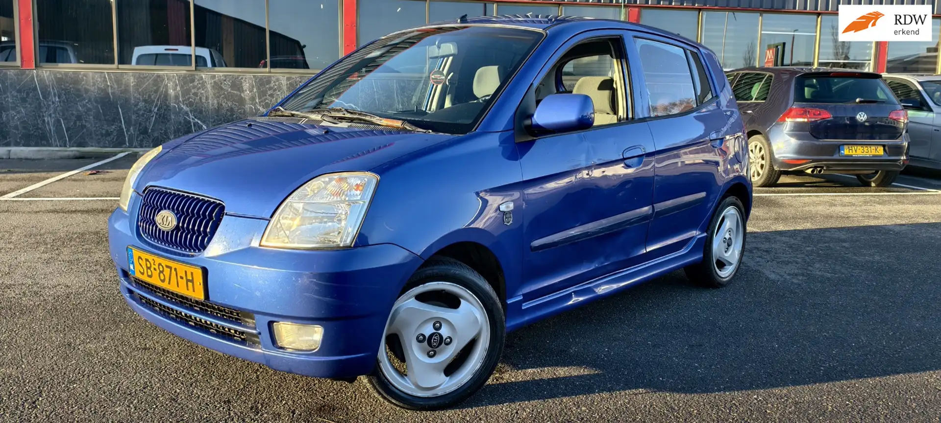 Kia Picanto 1.1 LX / AIRCO / SP VLG / Blau - 1