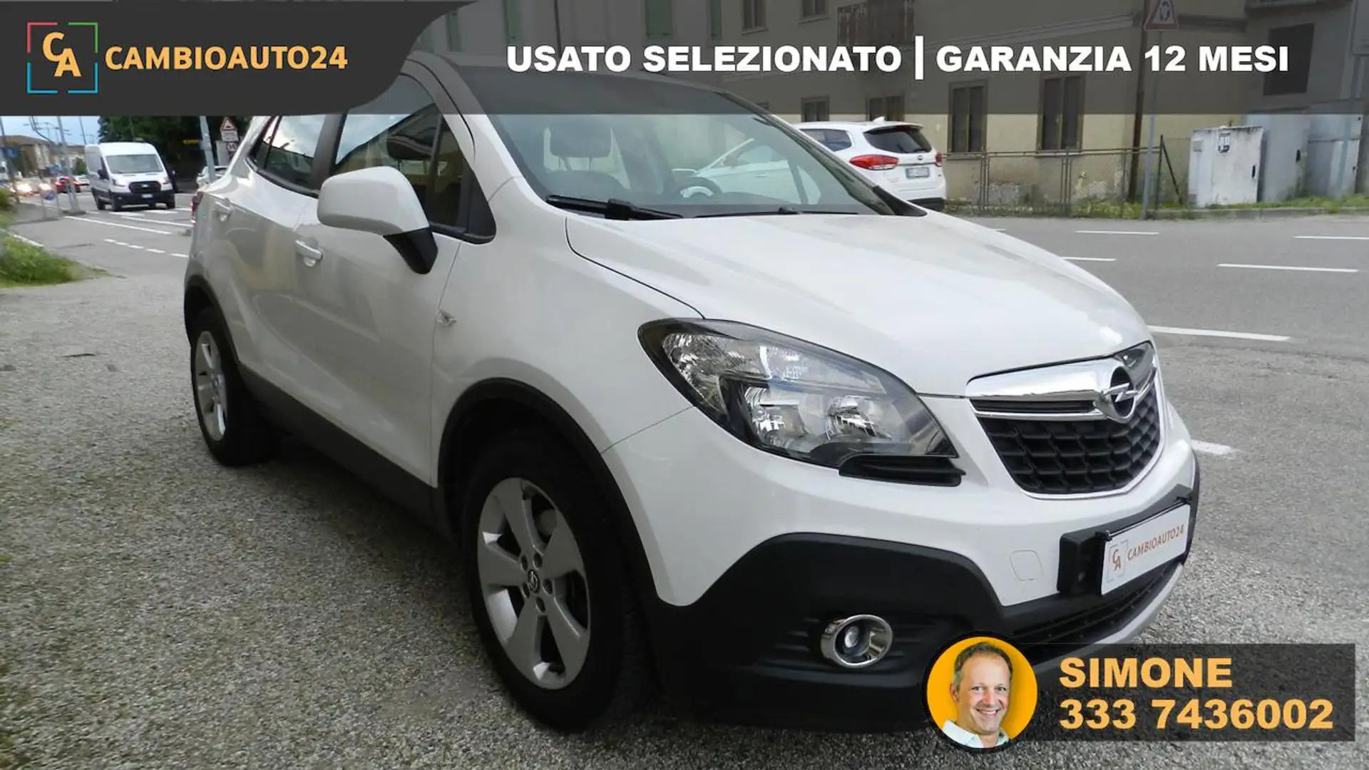 Opel Mokka 1.4 Turbo GPL Tech 140CV 4x2Ego Bombola Gpl Nuova Bianco - 2