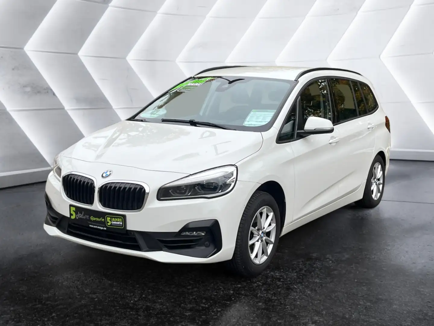 BMW 218 i Gran Tourer  Advantage 2xKlima ACC Facelift Weiß - 2