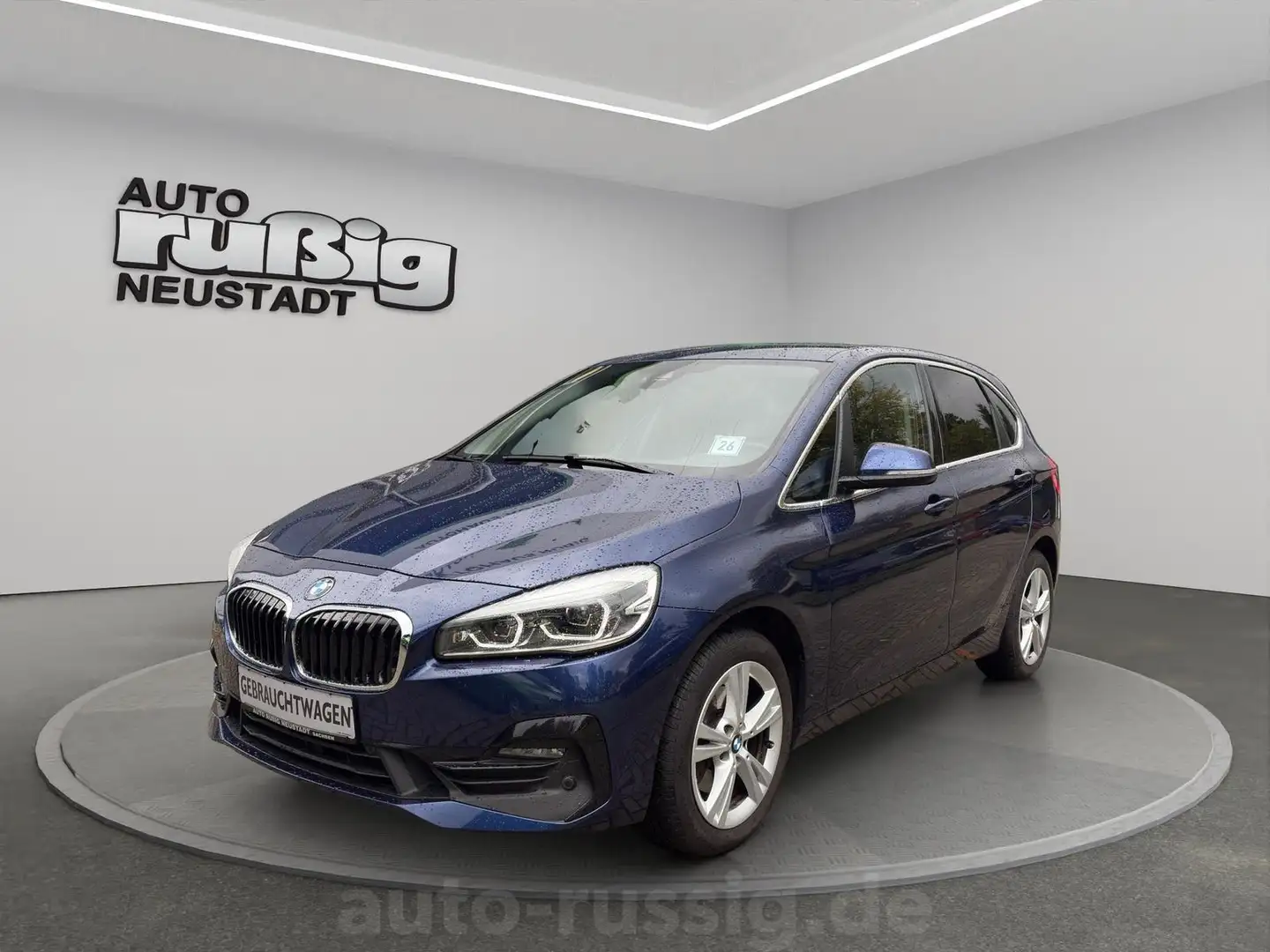 BMW 218 d xDrive Sport Line 2.0TurbodieselAHZV,1.H Blau - 1