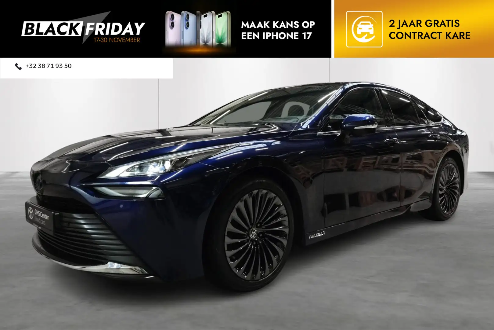 Toyota Mirai FCEV e-CVT Premium Blauw - 1