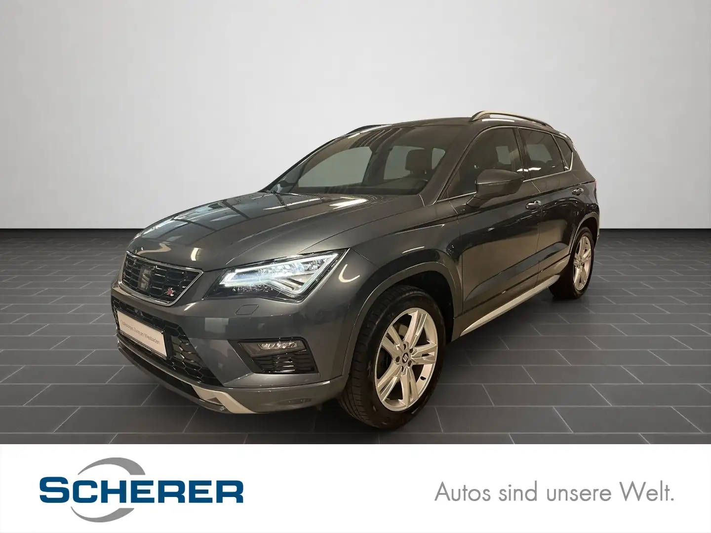 SEAT Ateca 2.0 TDI DSG FR, Navi, Sitzh., Beats, Kamer Grigio - 1
