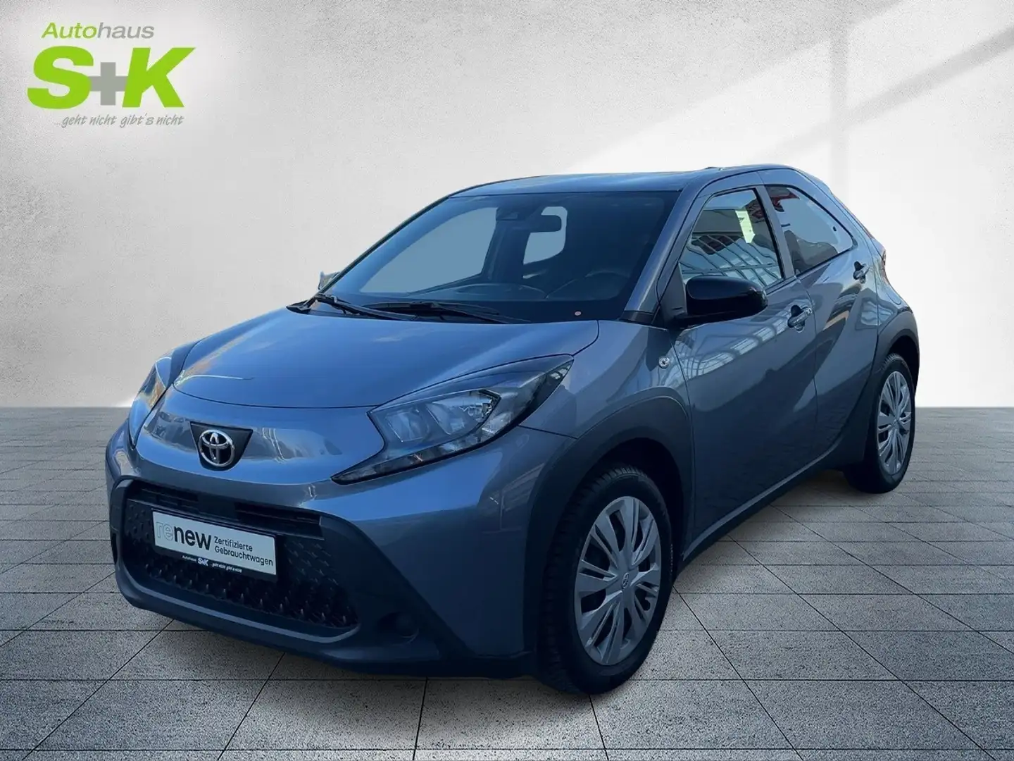 Toyota Aygo X 1,0-l-VVT-i Business Edition+GJR+KAM+CARPLAY+ Grau - 1