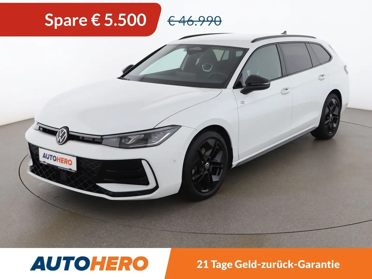 Volkswagen Passat 2.0 TDI R-Line Aut. *HUD*ACC*LED*360°CAM*MASSAGE* Weiß - 1