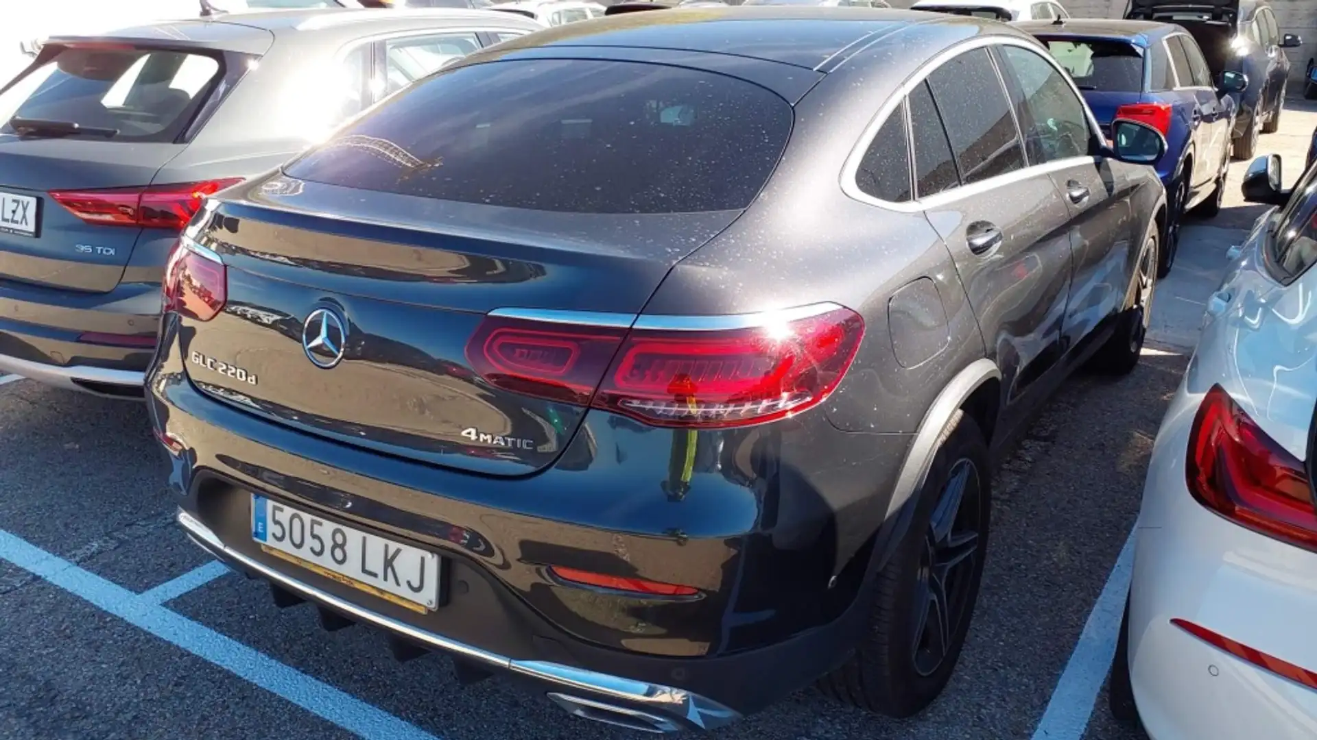 Mercedes-Benz GLC 220 Coupé 220d 4Matic 9G-Tronic Gris - 2