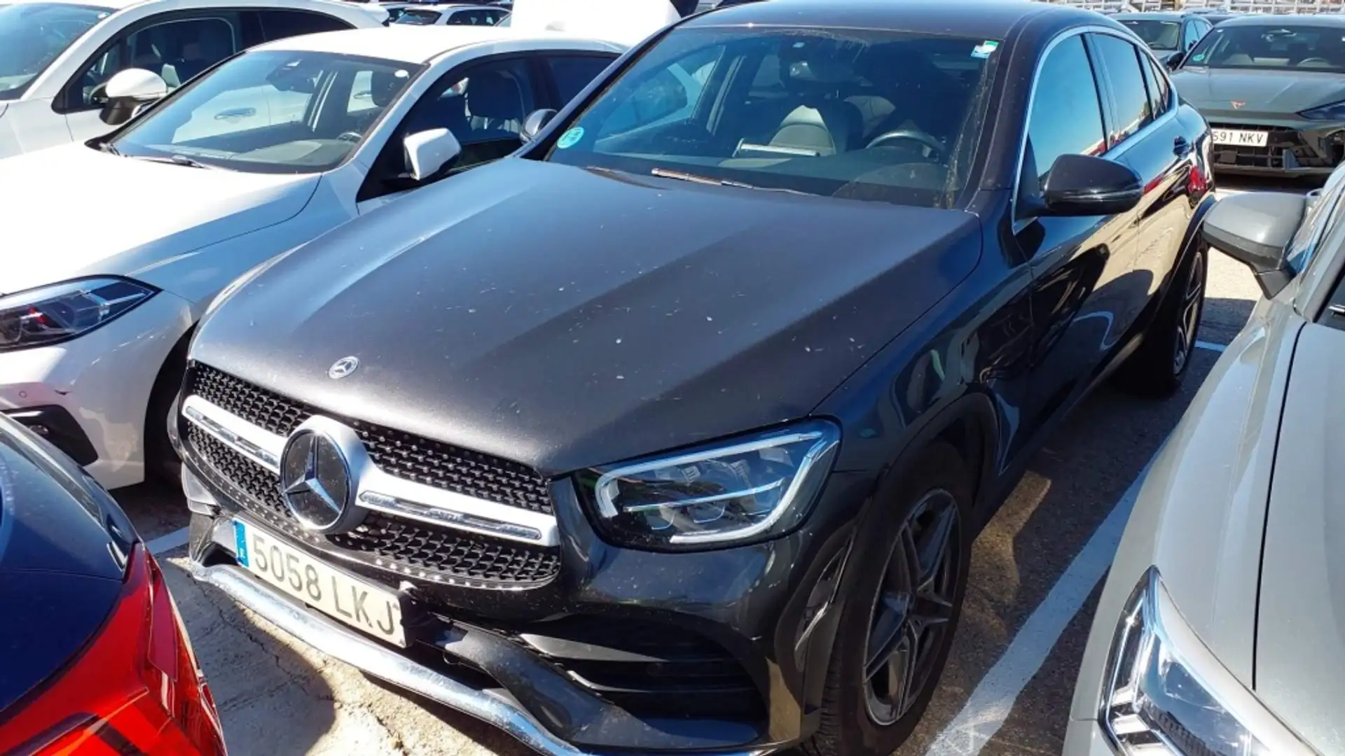 Mercedes-Benz GLC 220 Coupé 220d 4Matic 9G-Tronic Gris - 1