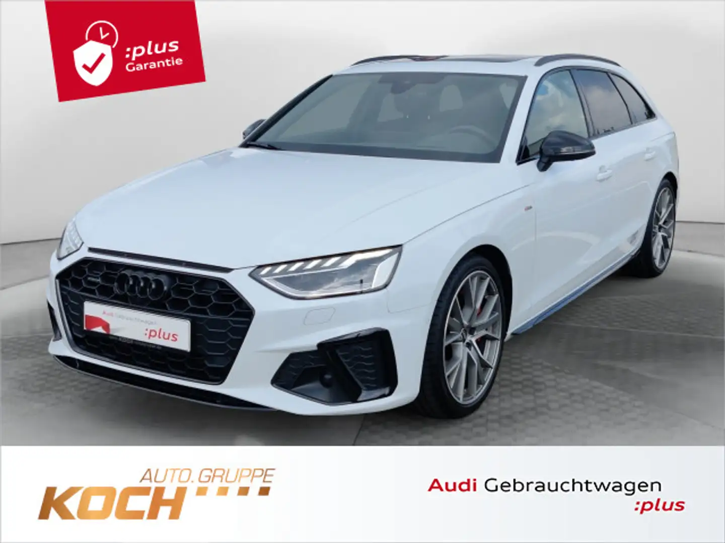 Audi A4 45 TFSI q. S-Tronic S-Line 2x, Matrix, Blanc - 1