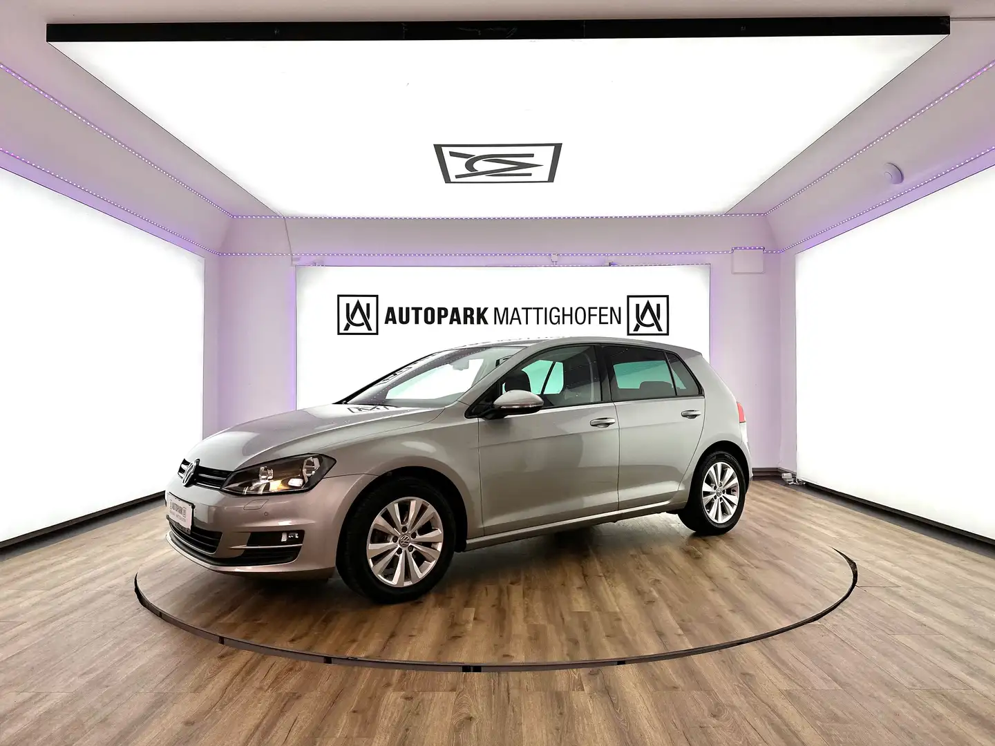 Volkswagen Golf 1.6 TDI DSG Comfortline BMT *WENIG-KM* Gris - 2