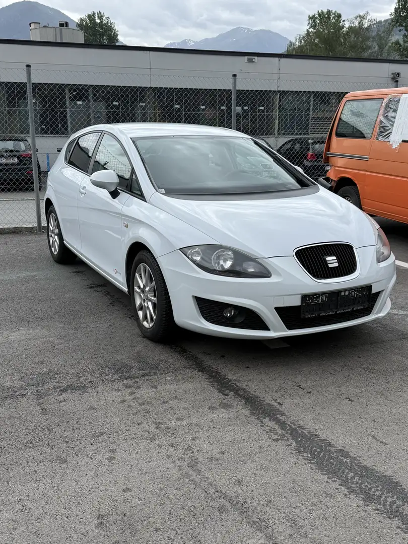 SEAT Leon Style 1,6 TDI CR Weiß - 2