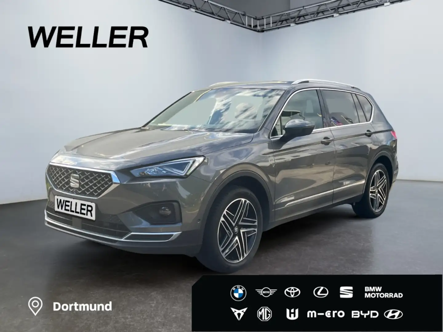 SEAT Tarraco 2.0 TSI 4Dr DSG Xcellence *AHK*7-Si*360°* Grau - 1