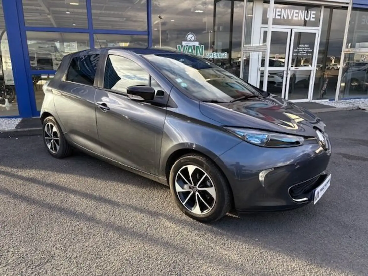 Renault ZOE INTENS CHARGE NORMALE R90 Gris - 2