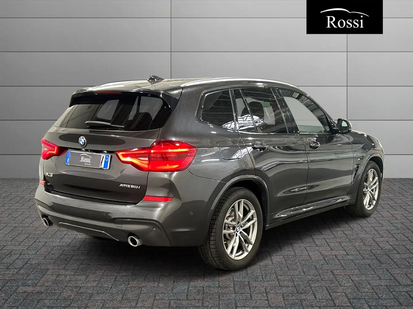 BMW X3 xdrive20i Msport 184cv auto Grijs - 2
