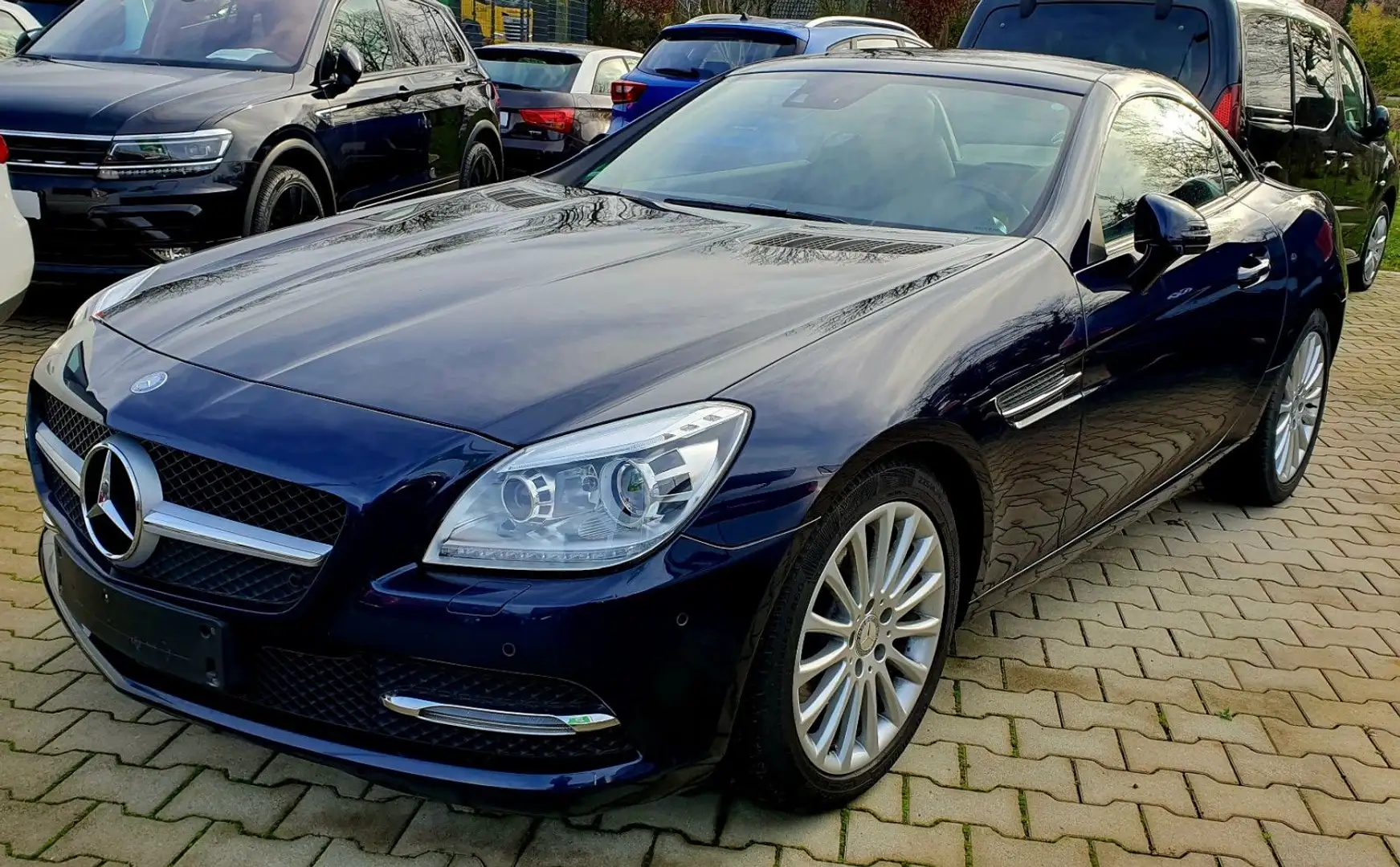 Mercedes-Benz SLK 250 SLK Roadster Standheizung Pano Navi SH ! Blau - 1