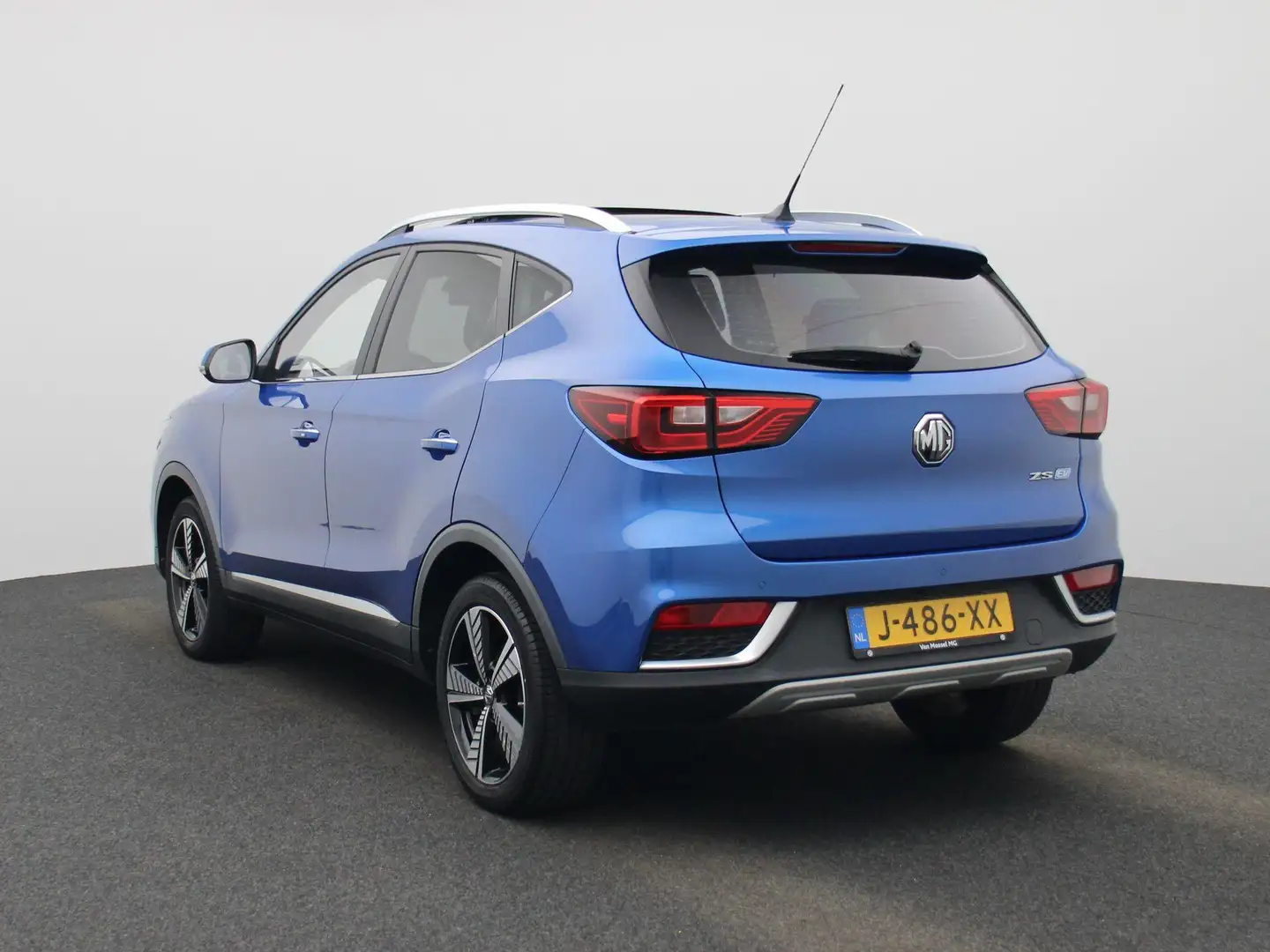 MG ZS MG EV Luxury 45 kWh | Panorama dak | Lederen bekle Blauw - 2