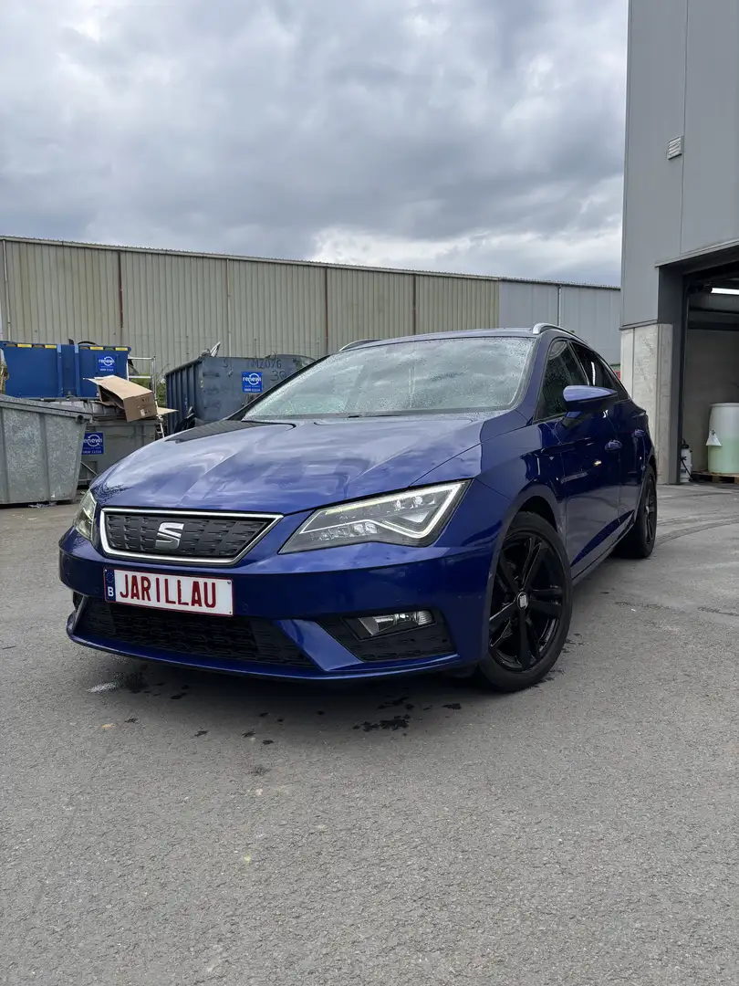 SEAT Leon ST 1.0 TSI Ecomotive Style DSG (EU6.2) Blauw - 1