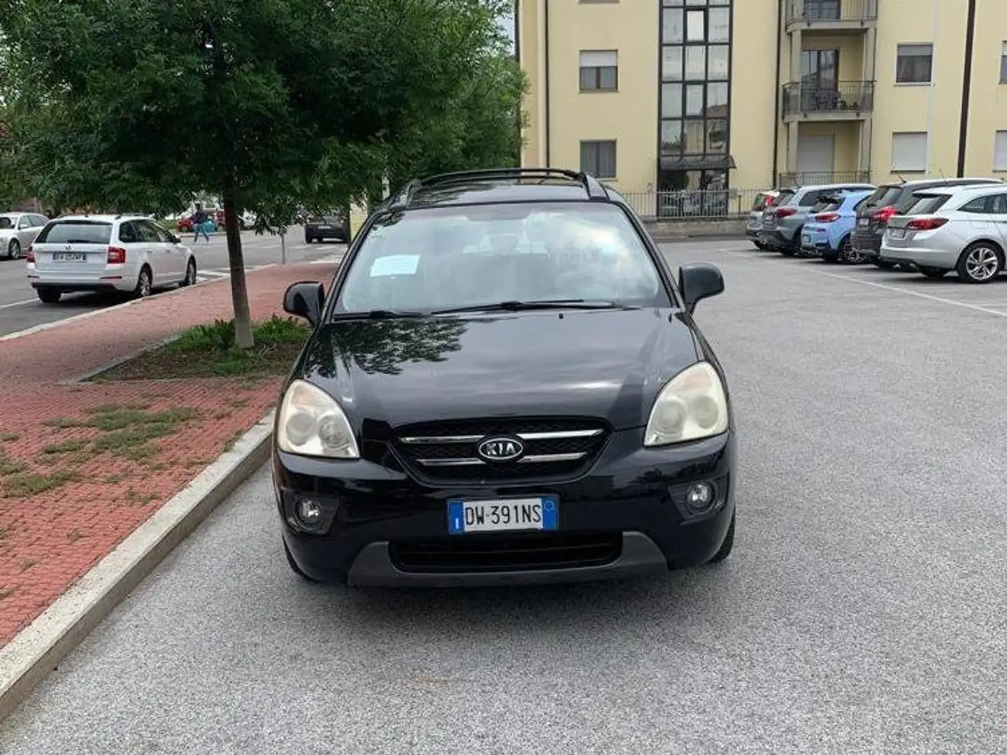 Kia Carens Carens III 2007 2.0 crdi 16v vgt EX Harmony Nero - 1