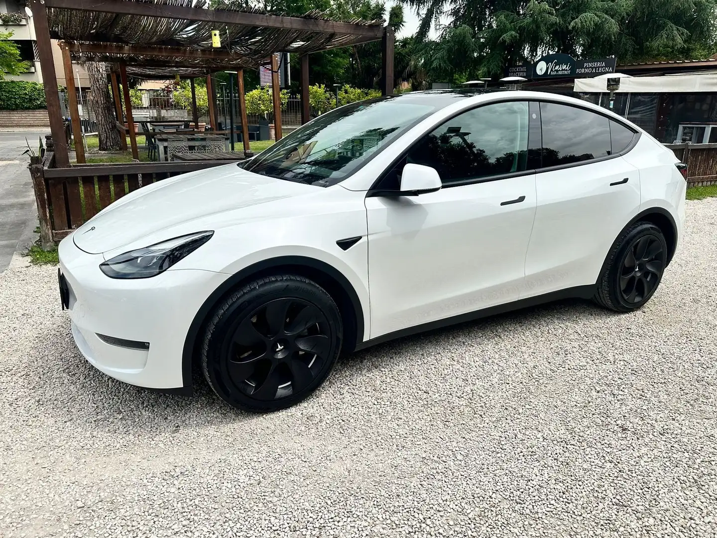 Tesla Model Y Long Range AWD Alb - 1