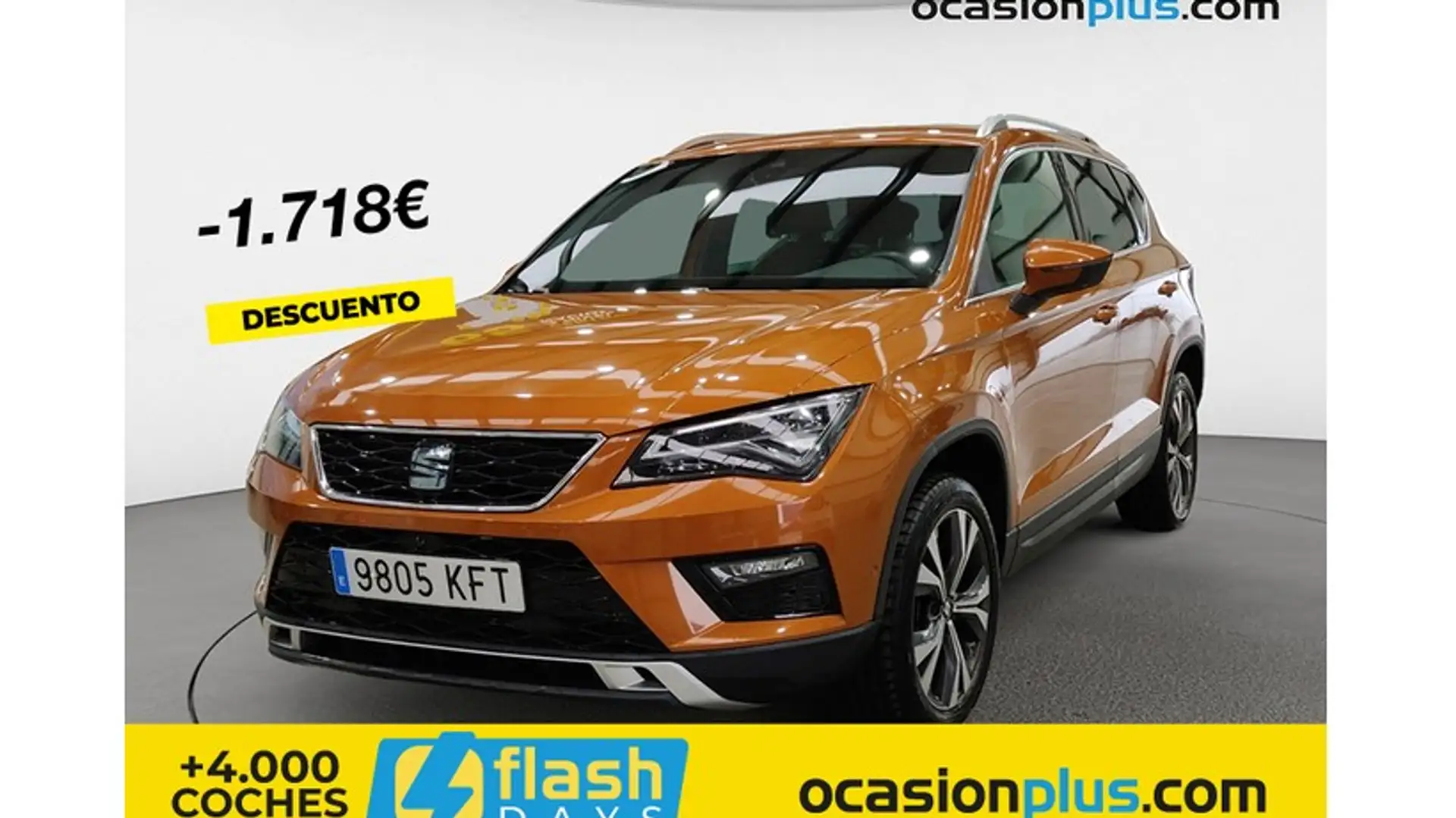 SEAT Ateca 1.4 EcoTSI S&S Xcellence DSG7 Naranja - 1