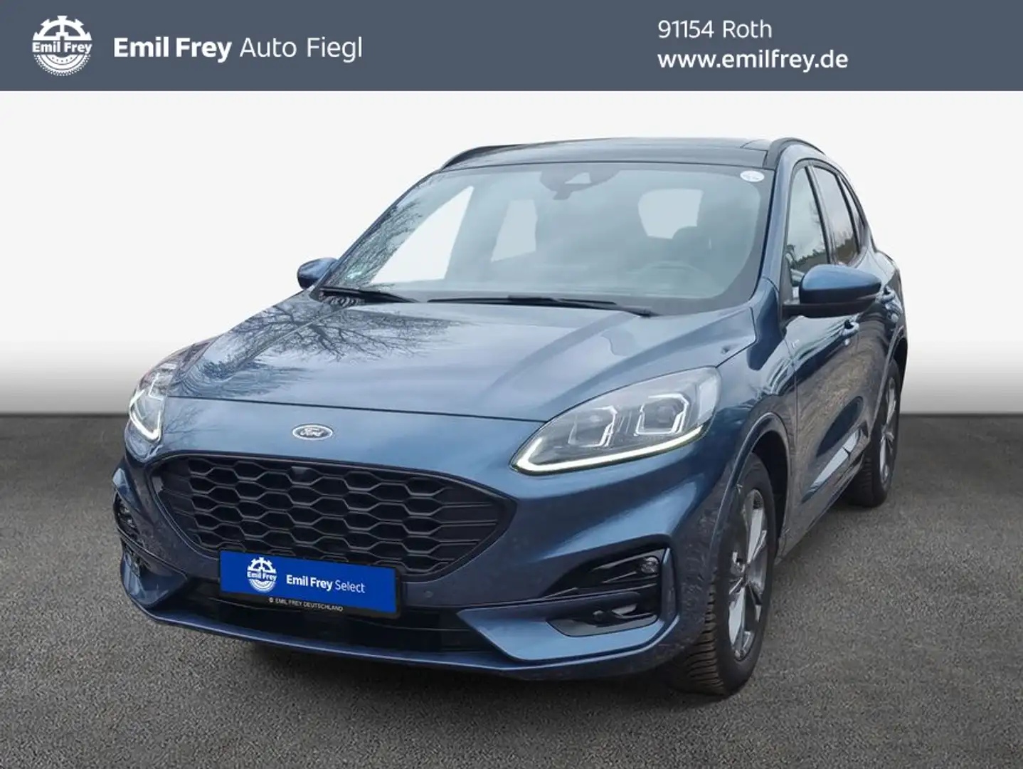 Ford Kuga 2.0 EcoBlue Aut. ST-LINE X Blau - 1