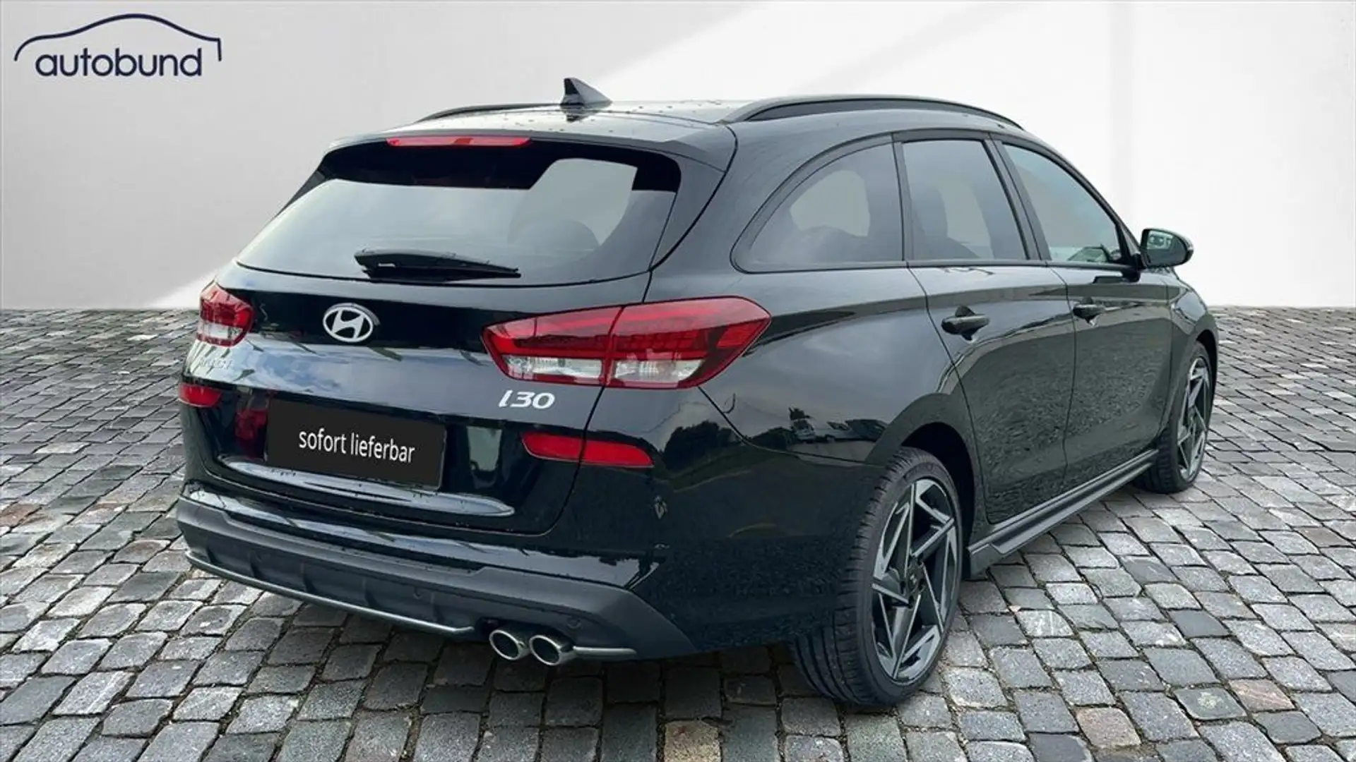 Hyundai i30 III CW 1,5 T-GDi MHEV N-Line digital Zwart - 2