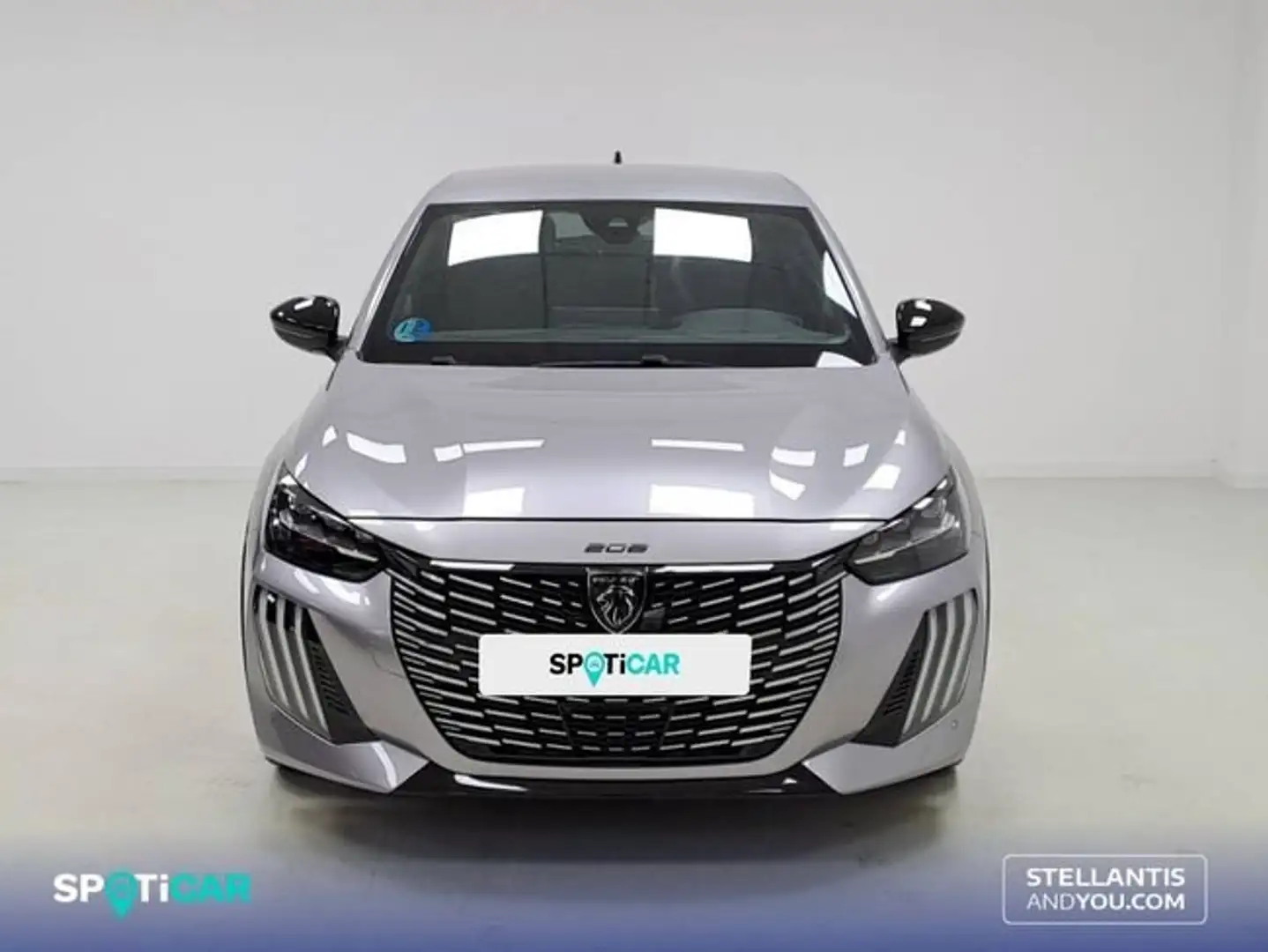 Peugeot 208 HYBRID 100 eDCS6 GT Gris - 2