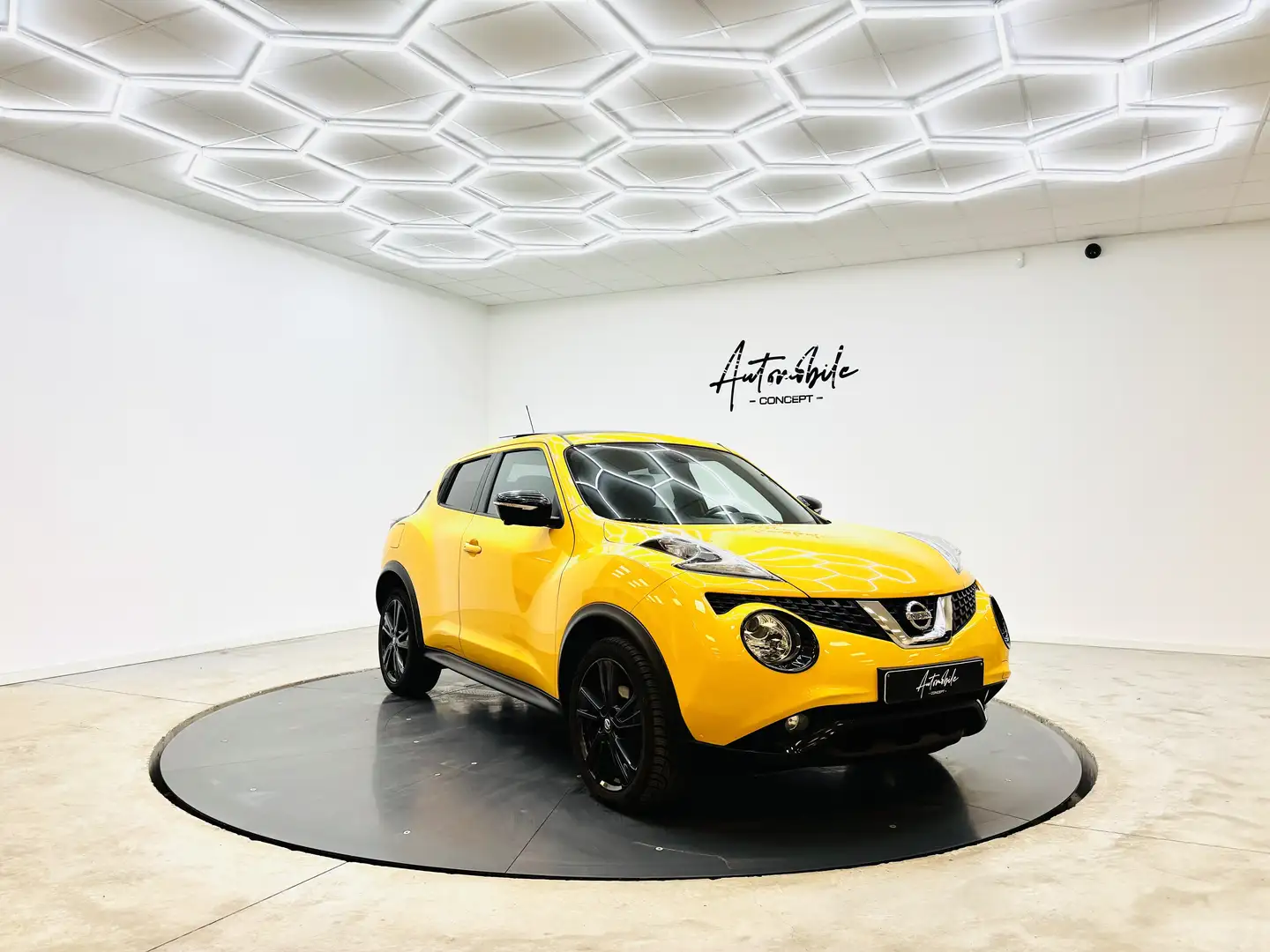 Nissan Juke ✅1AN GARANTIE✅PANO✅CAMERA 360✅LED✅REMORQ Jaune - 2