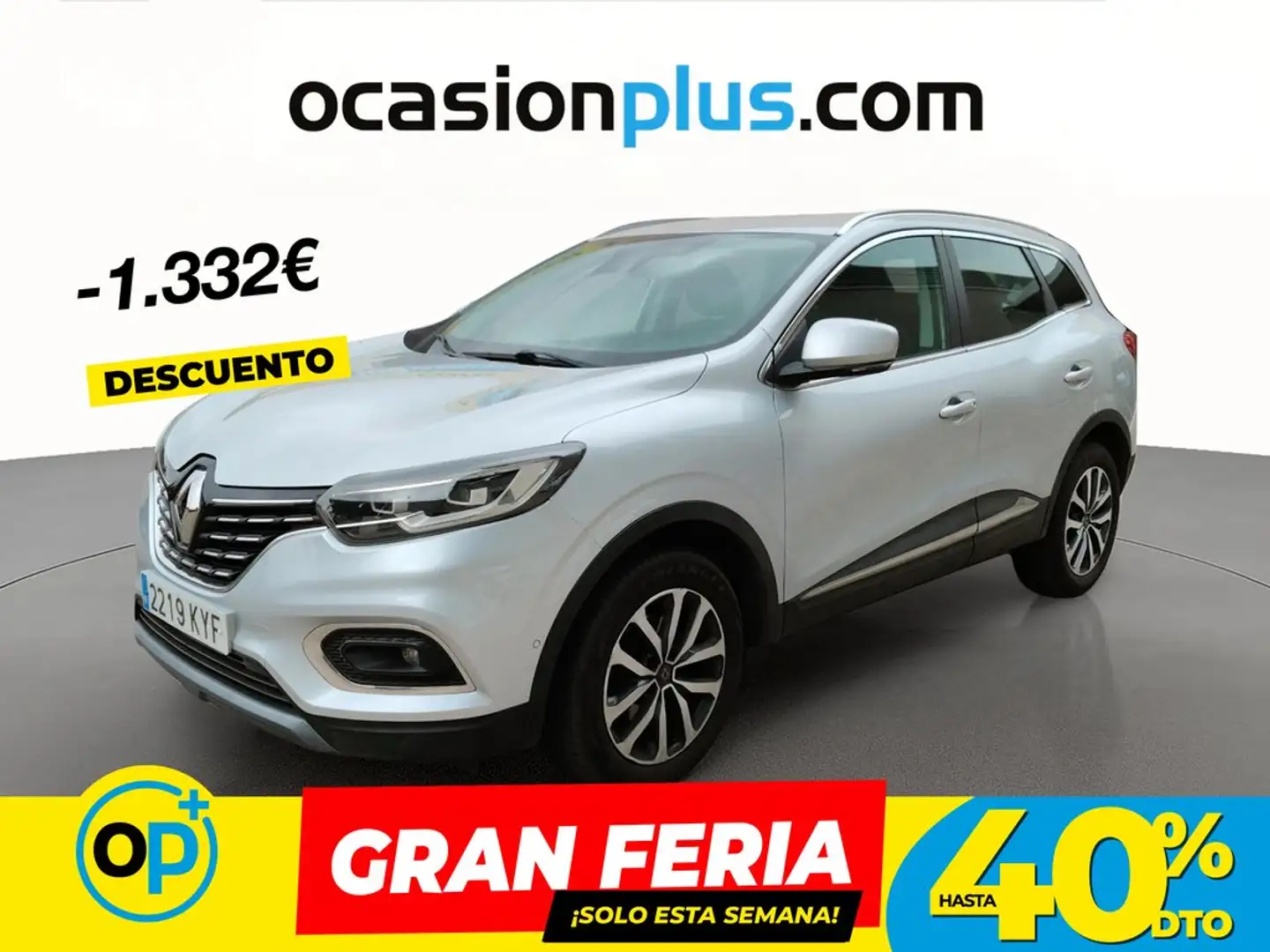 Renault Kadjar 1.3 TCe GPF Zen 103kW Gris - 1