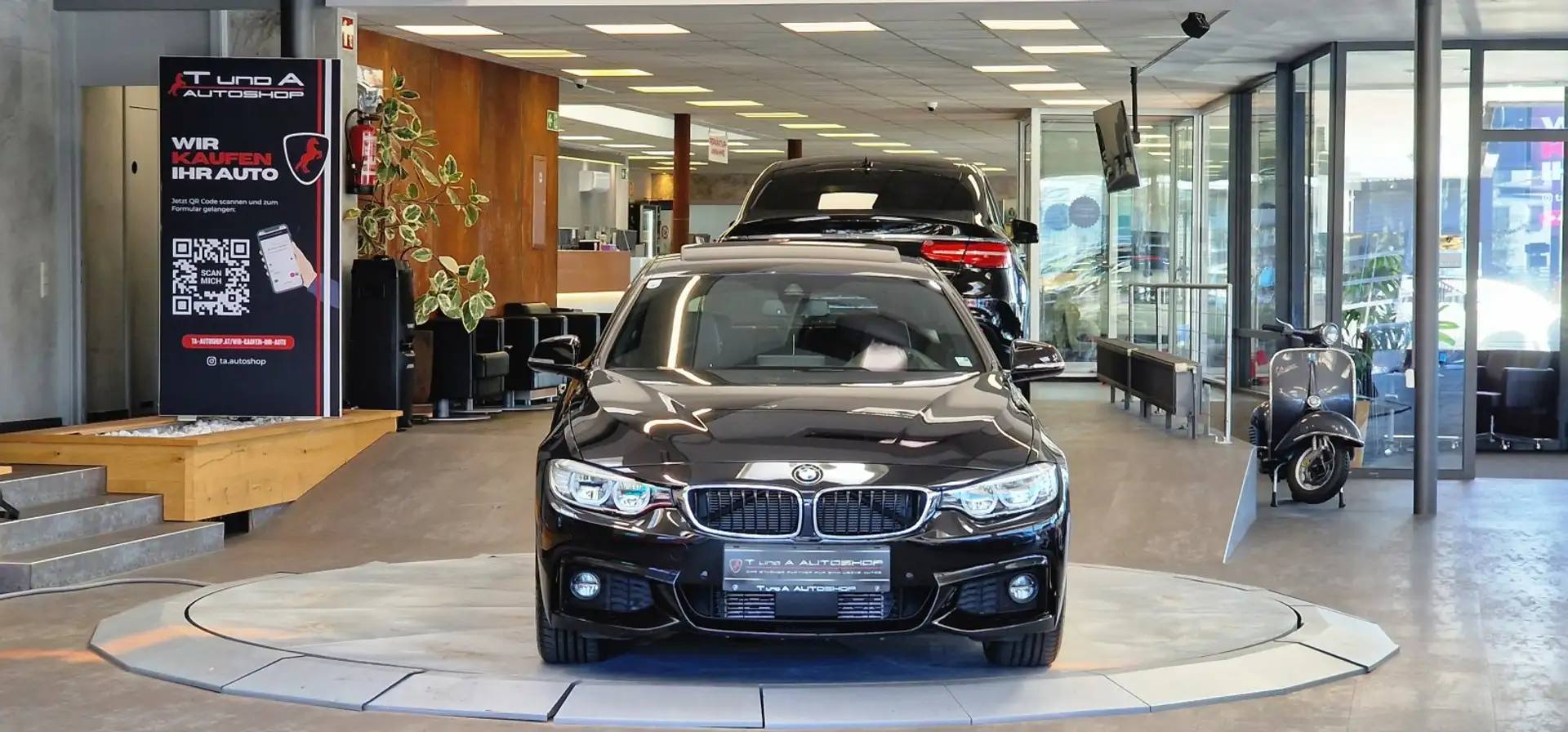 BMW 420 Gran Coupé xDrive M Sport Aut. *Scheibedach*Kamera Schwarz - 2