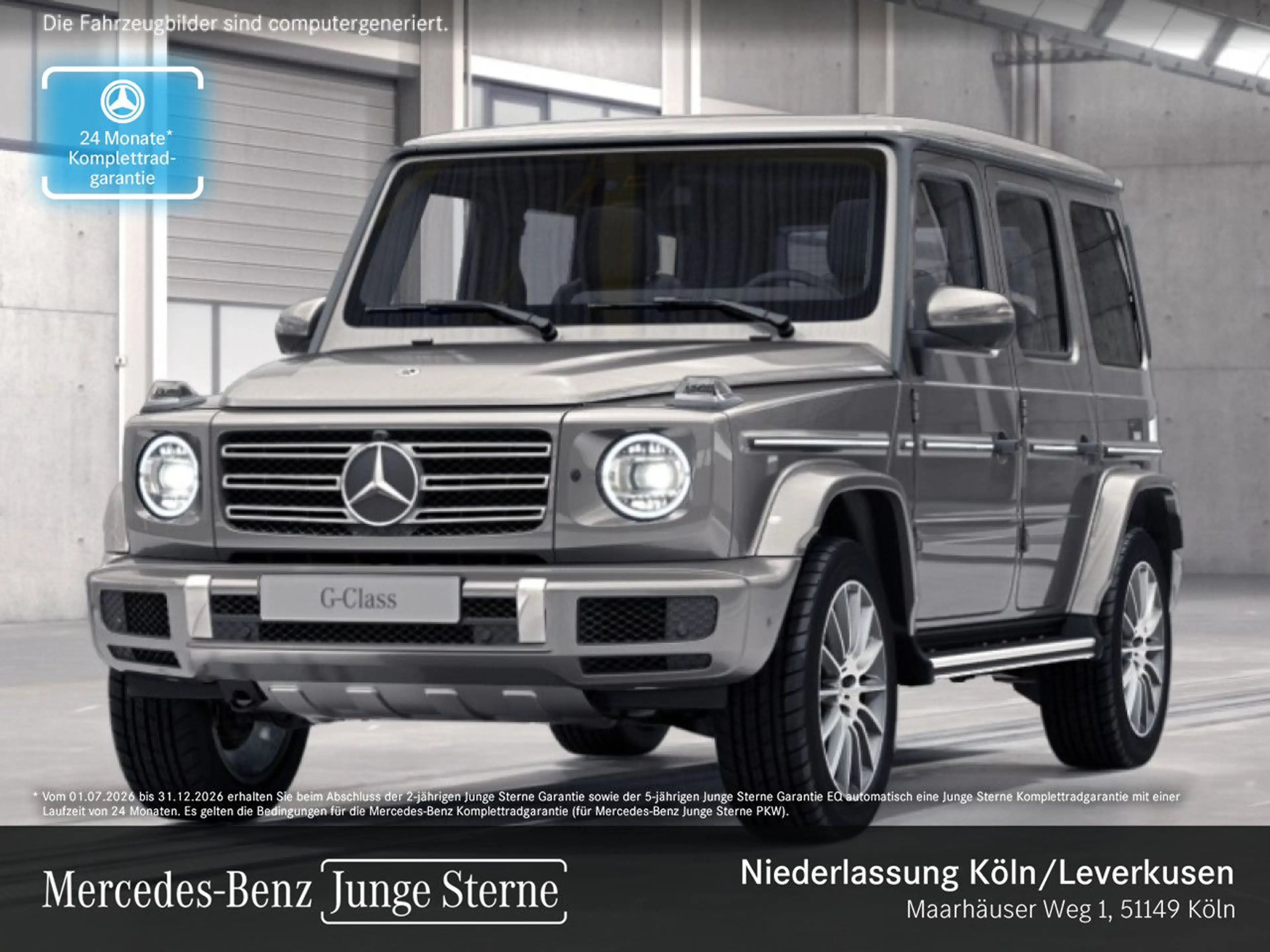 Mercedes-Benz G 400 d GSD+360+AHK+MULTIBEAM+FAHRASS+BURMESTER+9G
