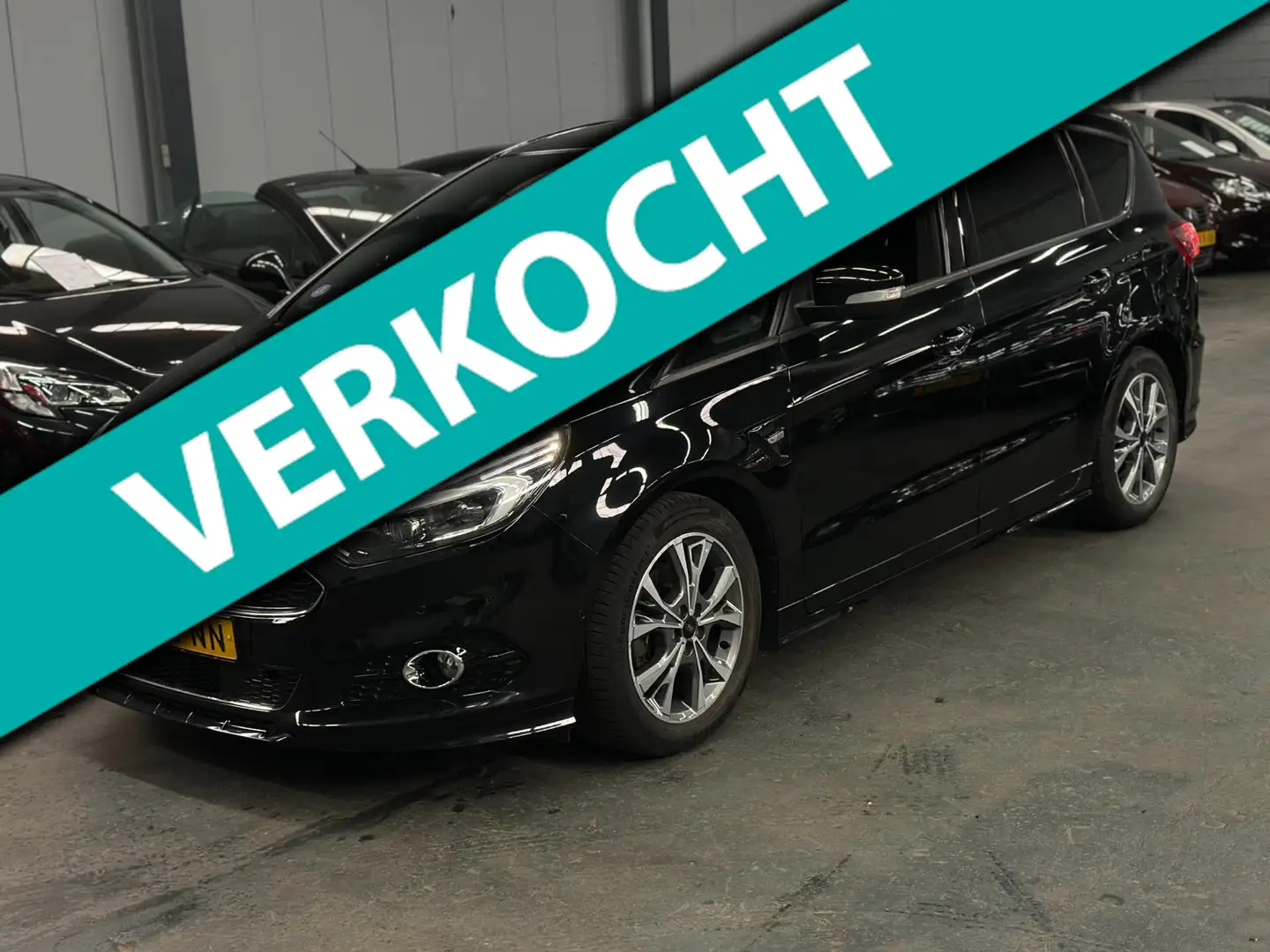 Ford S-Max 1.5 ST-Line Nieuwe APK NAP 6 Maanden Garantie Zwart - 1