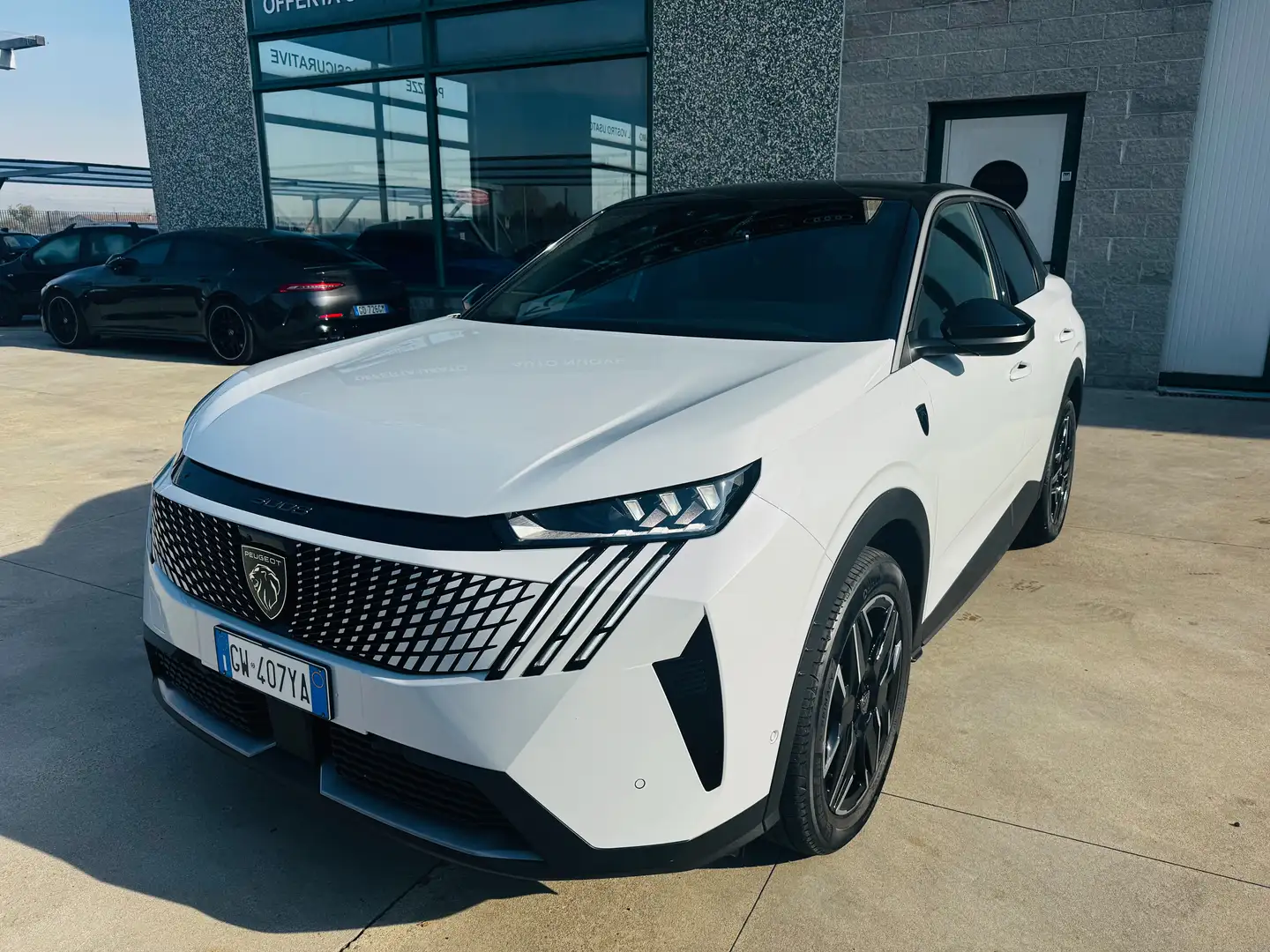 Peugeot 3008 1.2 hybrid GT e-dcs6 Promo36 Blanc - 1