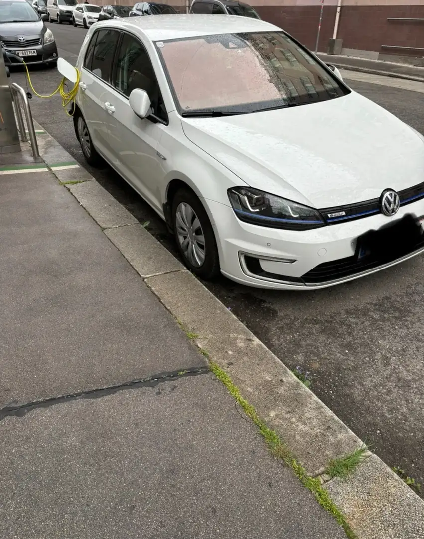 Volkswagen Golf E-Golf Vollleder/Navi/Ledscheinwerfer Weiß - 1