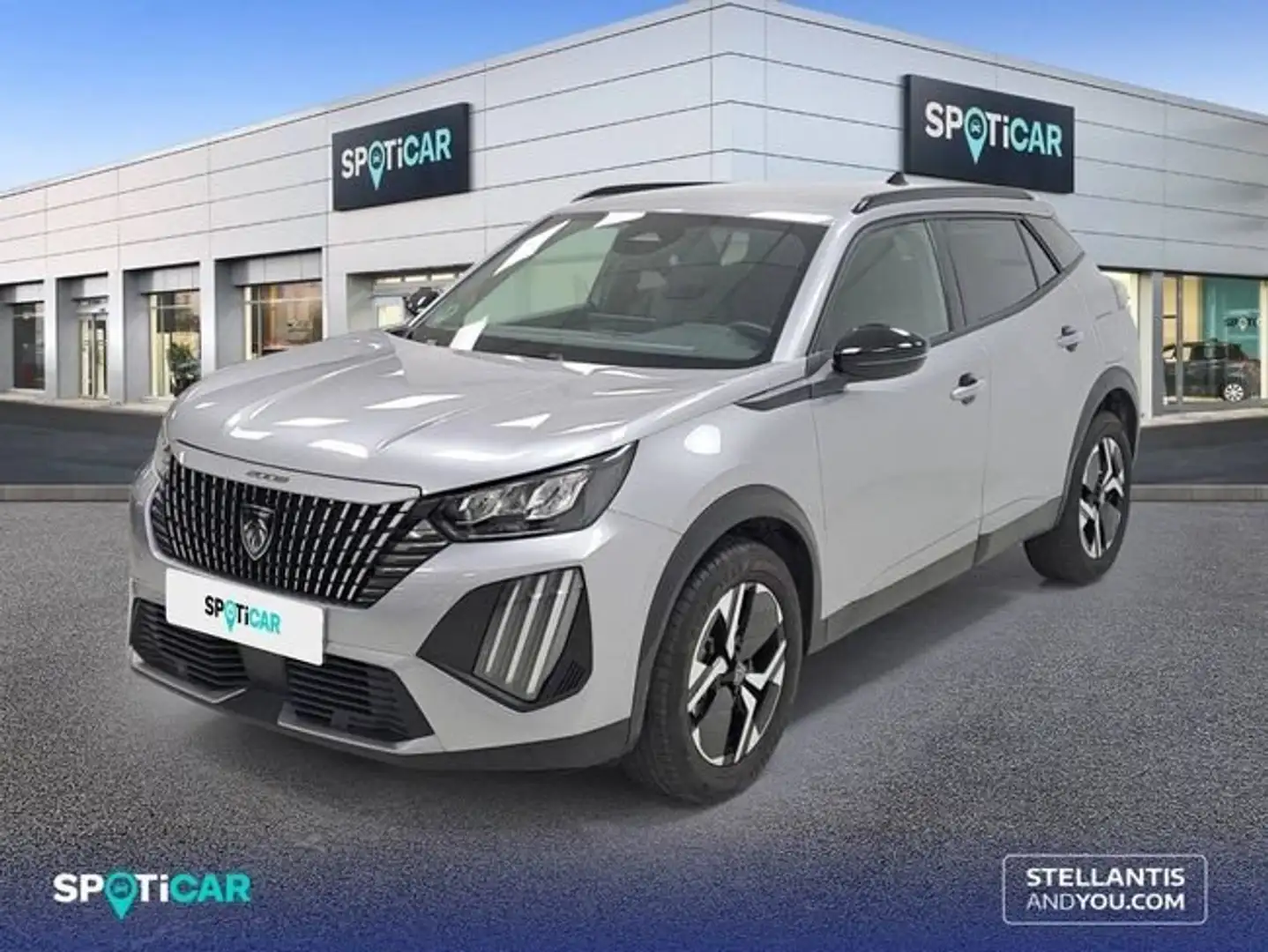 Peugeot 2008 Gasolina 100 S&S 6 Vel. MAN Allure Gris - 1