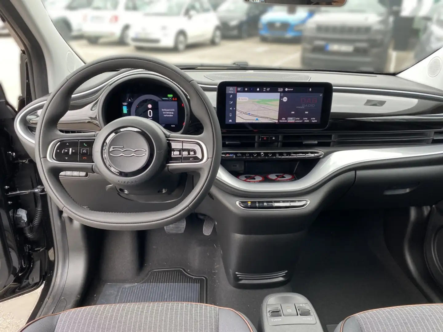 Fiat 500e Neuer 500 ICON | PDC | CARPLAY | NAVI Schwarz - 2